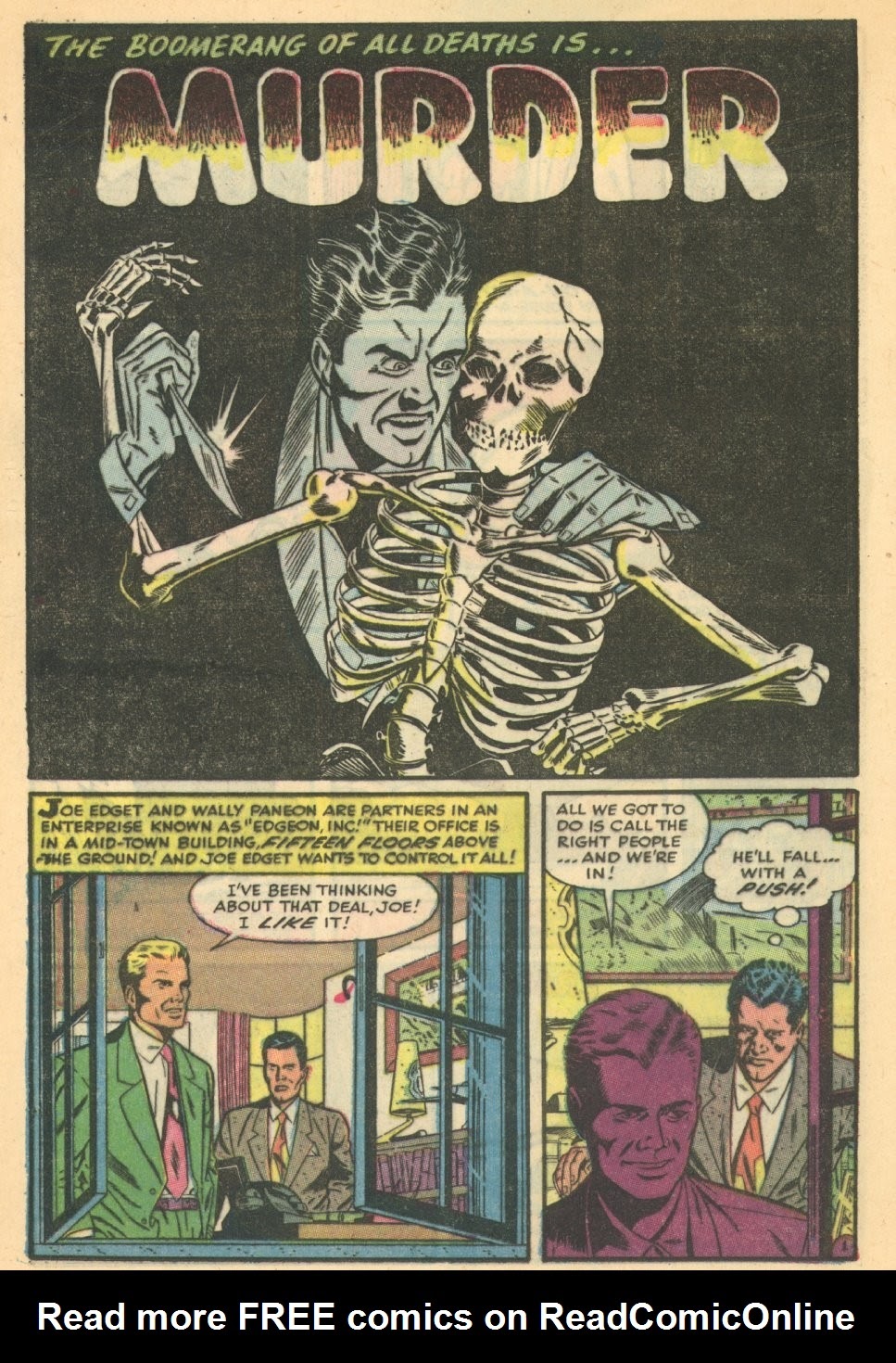 Read online Chamber of Chills (1951) comic -  Issue #20 - 12