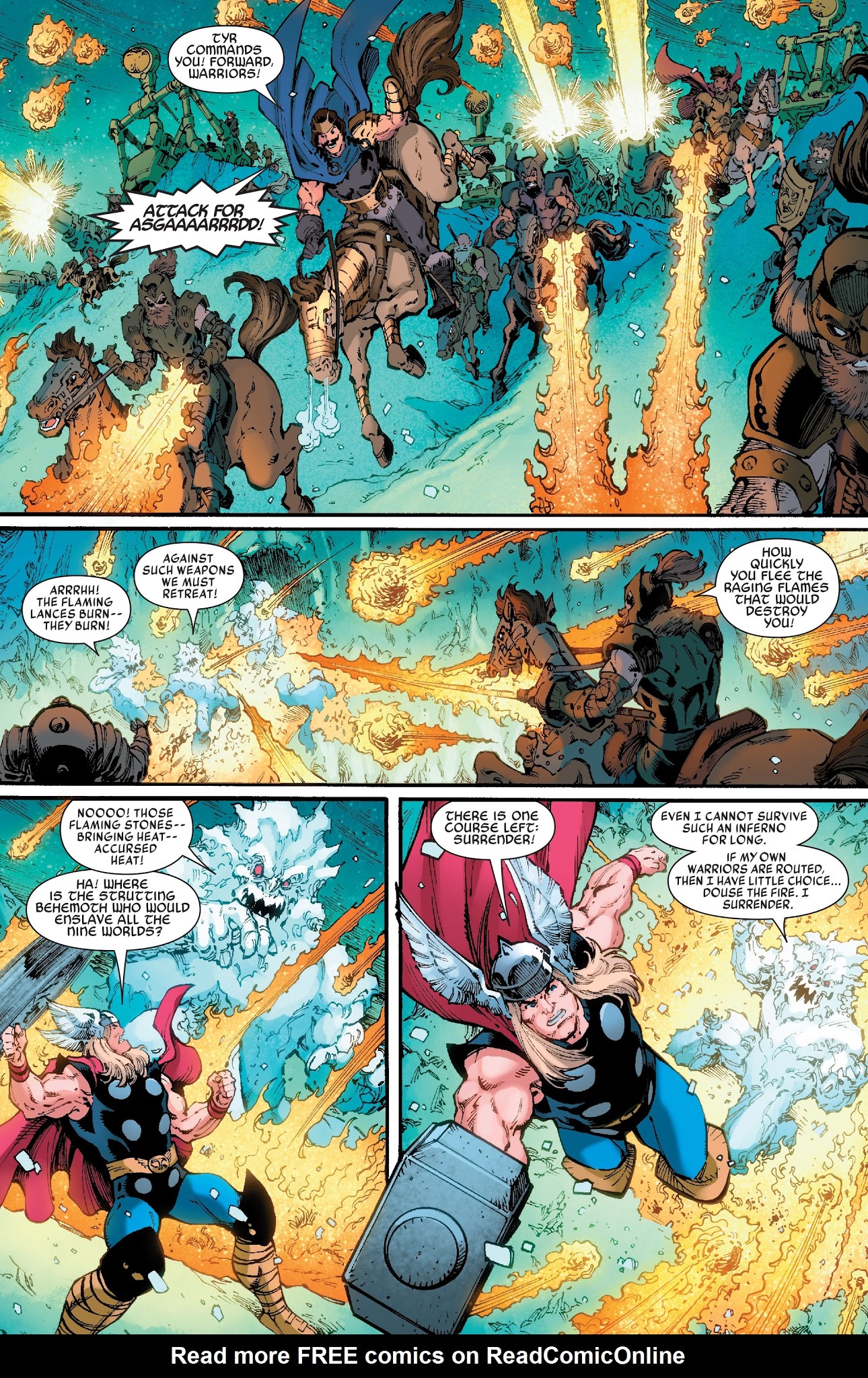 Read online Thor: Where Walk The Frost Giants comic -  Issue # Full - 21