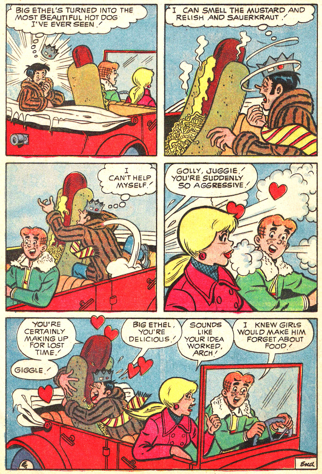 Read online Pep Comics comic -  Issue #265 - 24