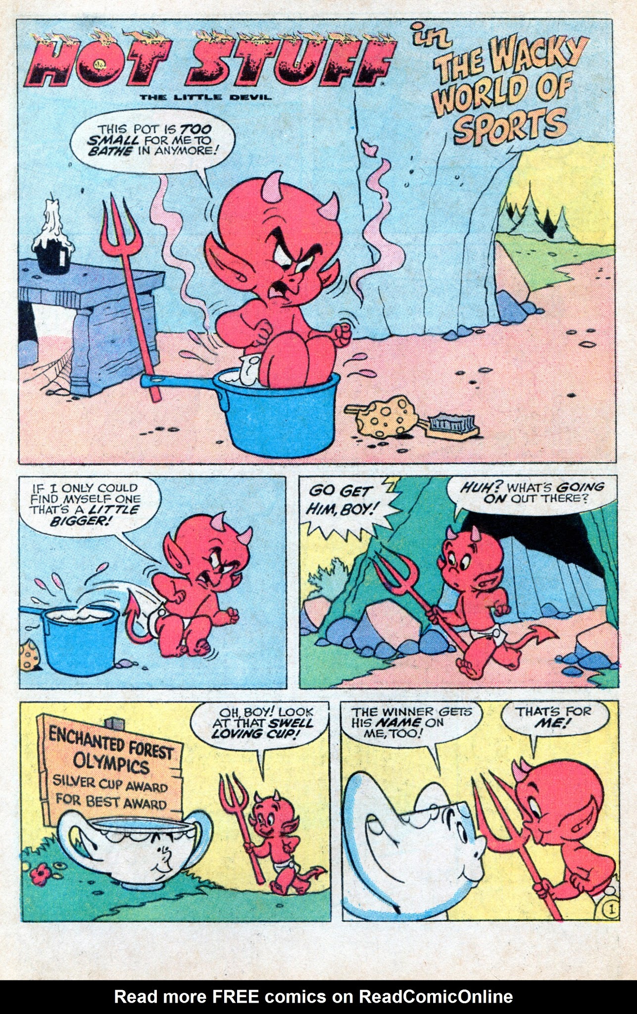 Read online Hot Stuff, the Little Devil comic -  Issue #110 - 5