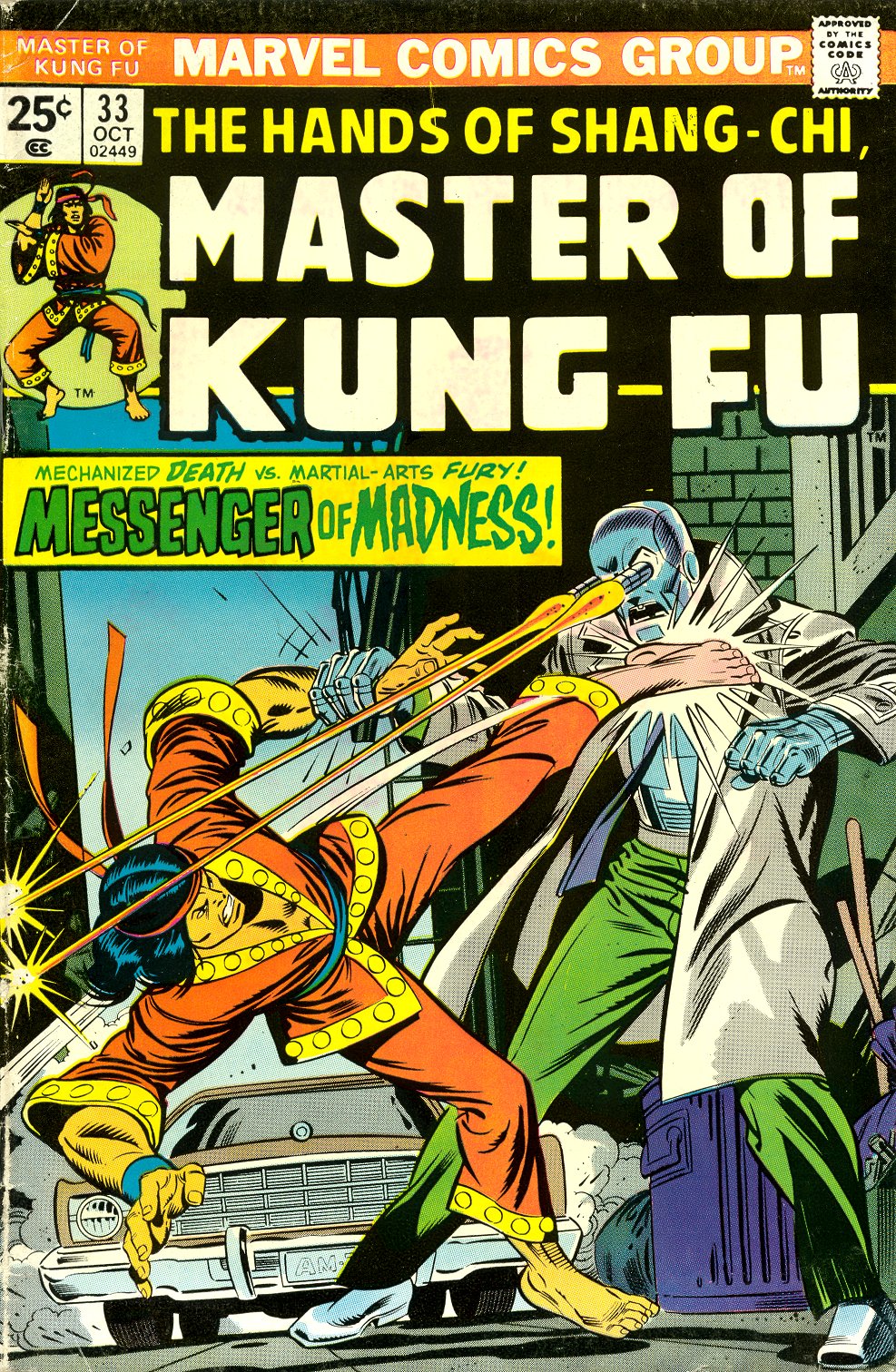 Read online Master of Kung Fu (1974) comic -  Issue #33 - 1