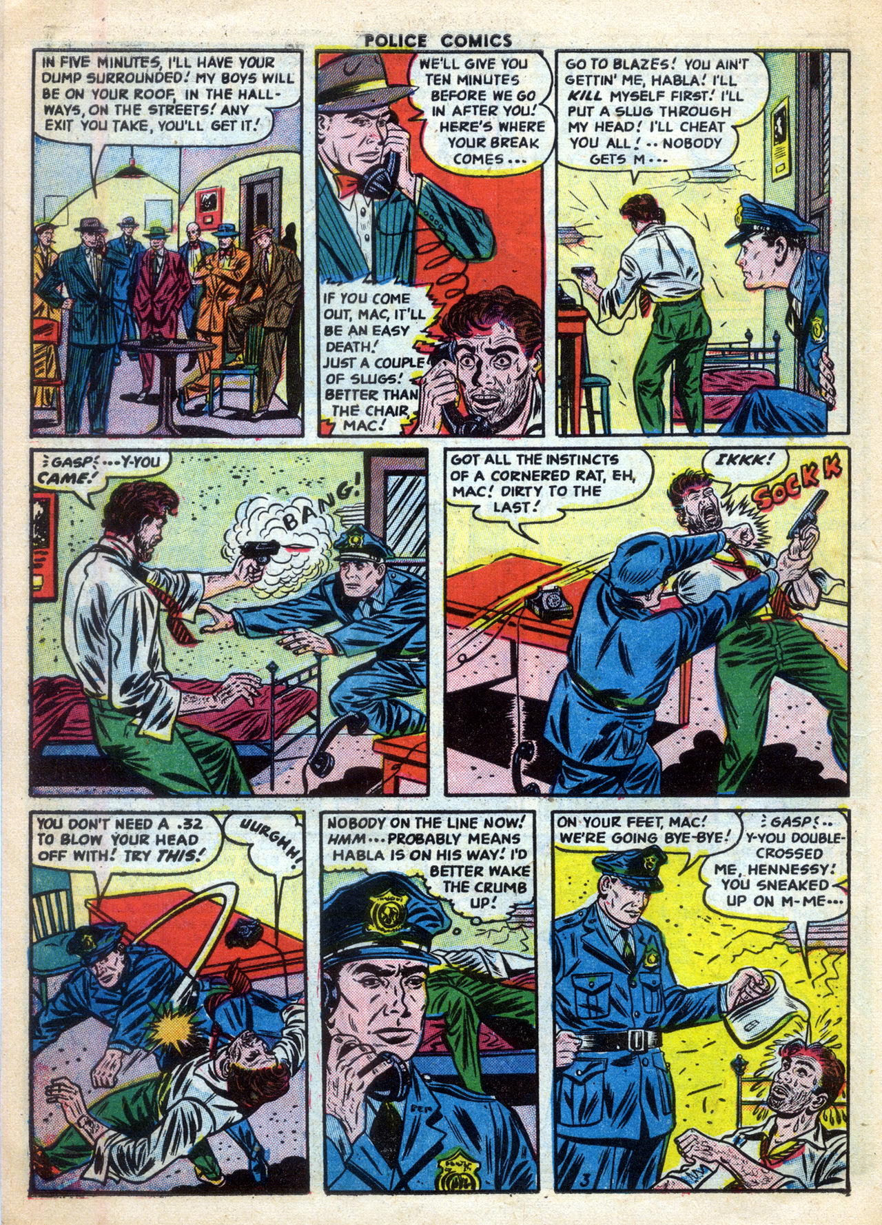 Read online Police Comics comic -  Issue #121 - 30
