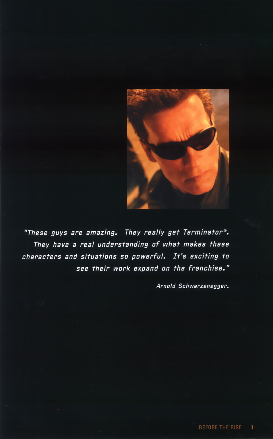 Read online Terminator 3 comic -  Issue #1 - 2
