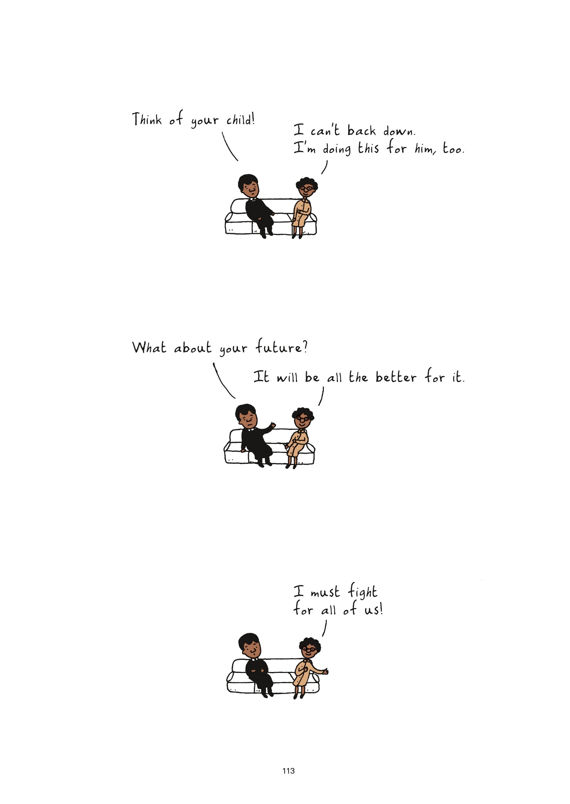 Read online Colored: The Unsung Life of Claudette Colvin comic -  Issue # TPB - 111