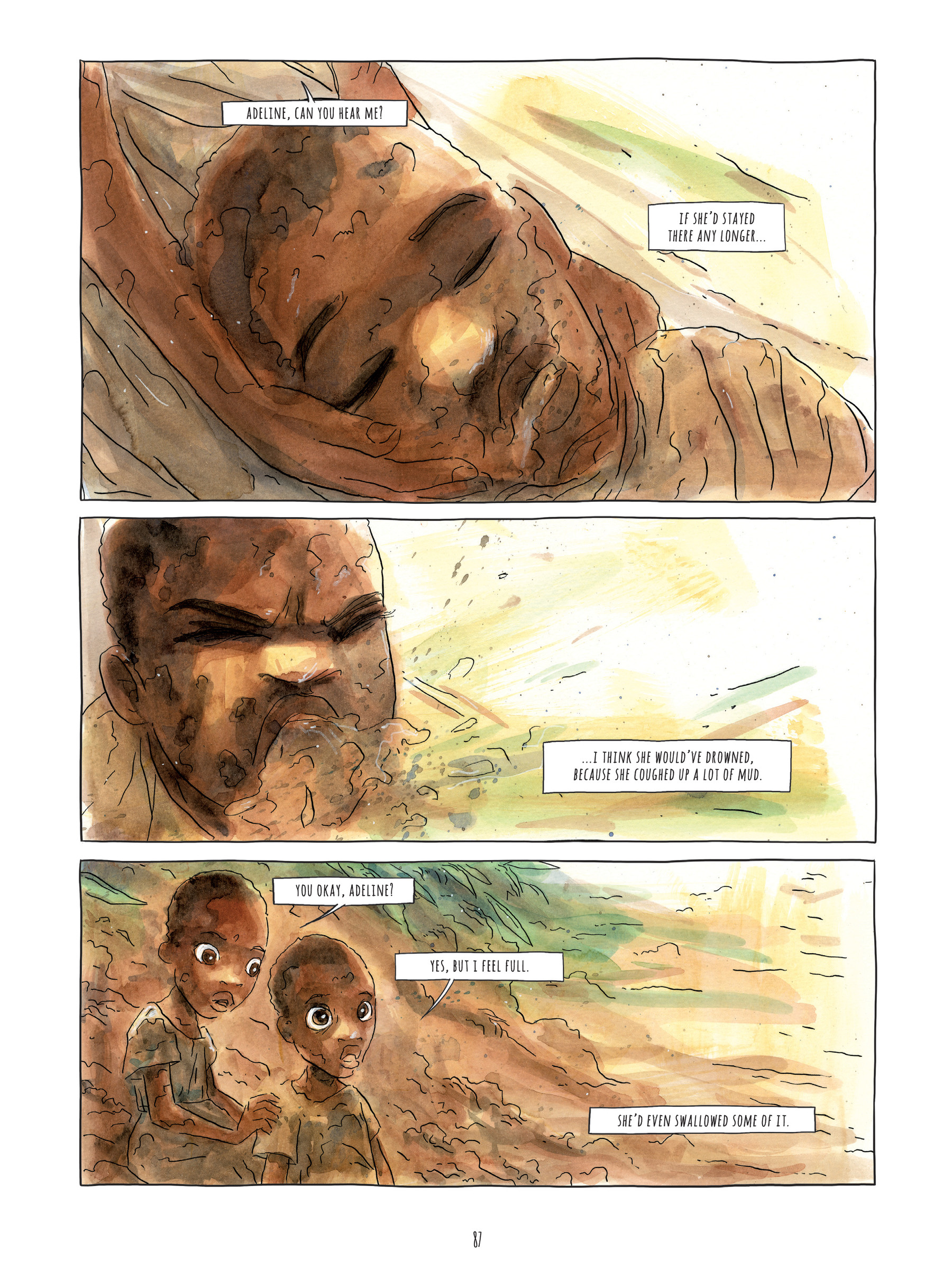 Read online Alice on the Run: One Child's Journey Through the Rwandan Civil War comic -  Issue # TPB - 86