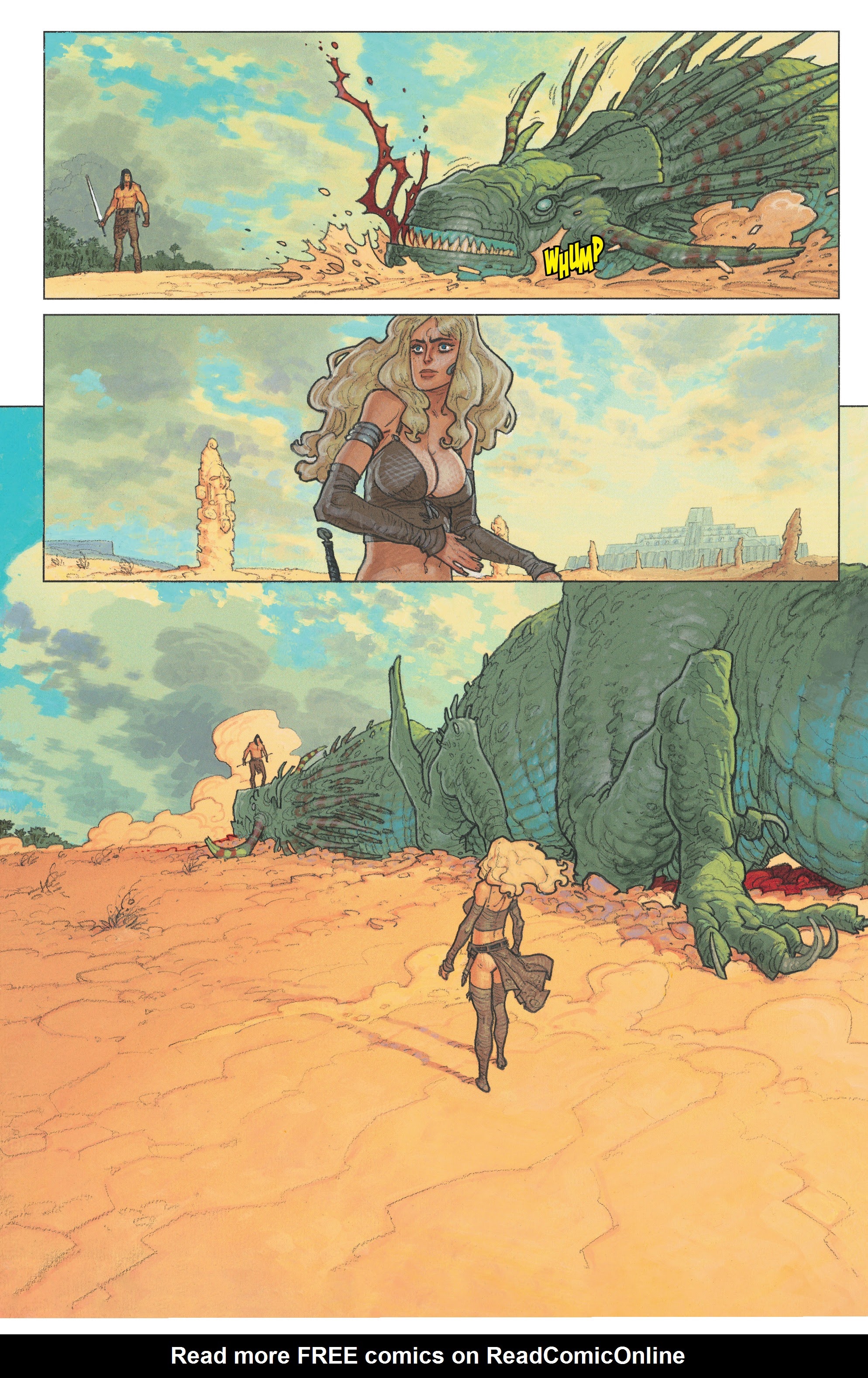 Read online The Cimmerian: Red Nails comic -  Issue #1 - 17