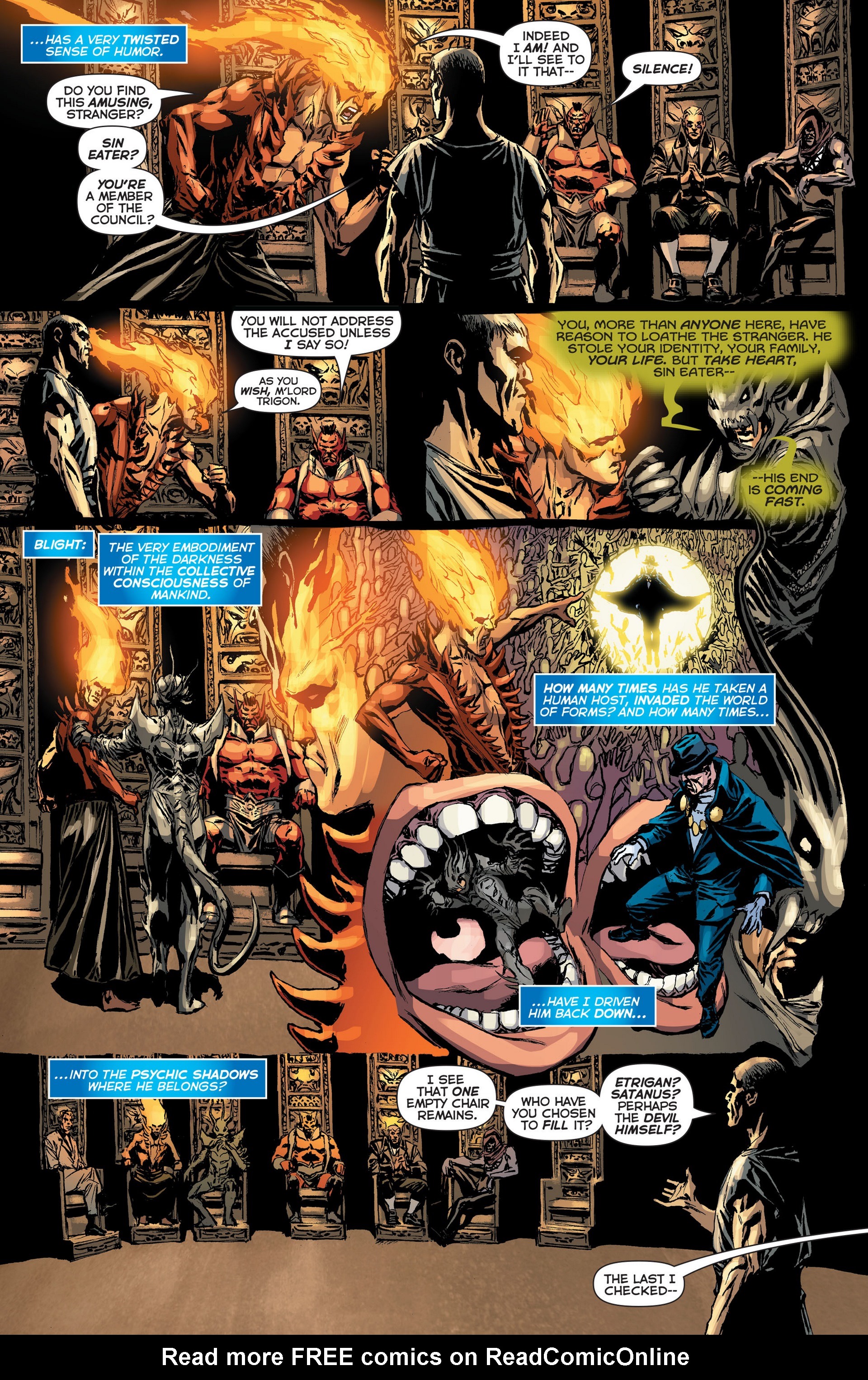 Read online Trinity of Sin: The Phantom Stranger: Futures End comic -  Issue # Full - 8
