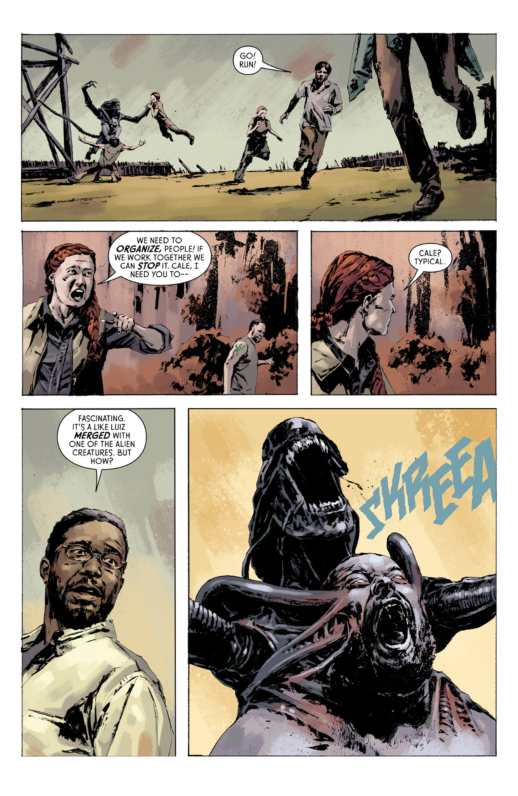 Read online Aliens: Fire and Stone comic -  Issue #3 - 6