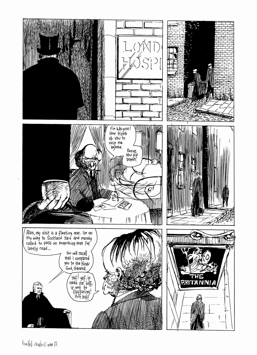 Read online From Hell (1991) comic -  Issue # TPB - 134