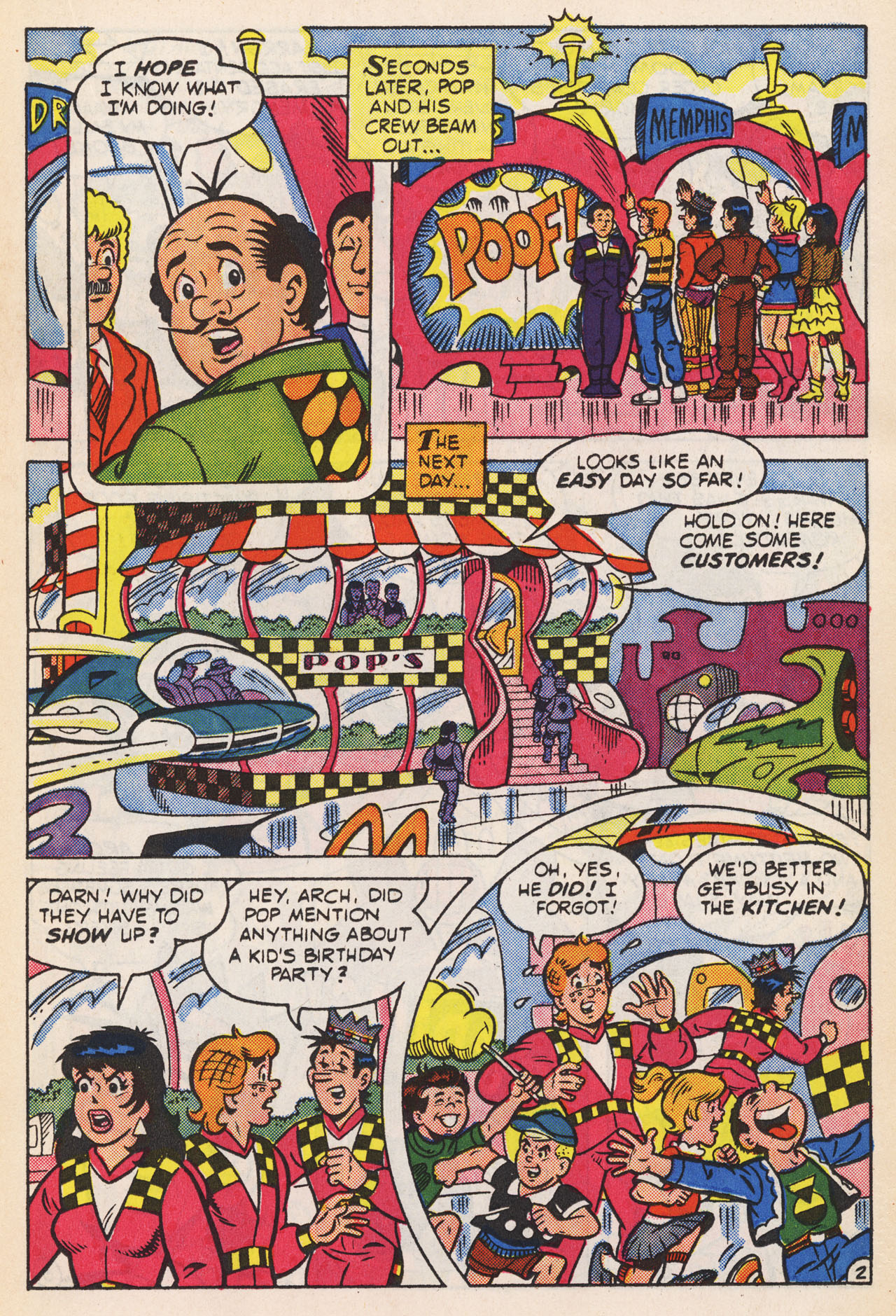 Read online Archie 3000! (1989) comic -  Issue #1 - 21