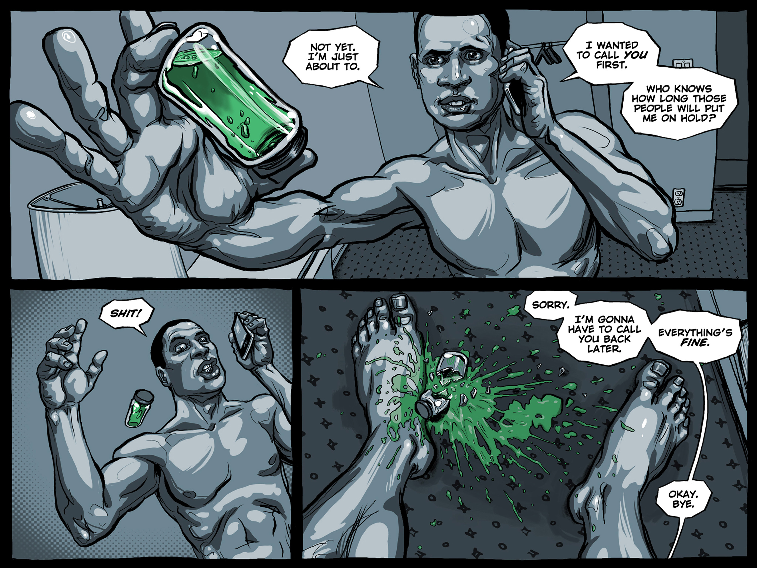 Read online False Positive comic -  Issue #1 - 10