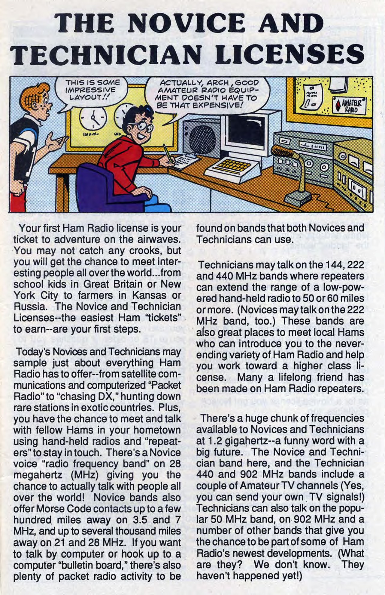 Read online Archie's Ham Radio Adventure comic -  Issue # Full - 33
