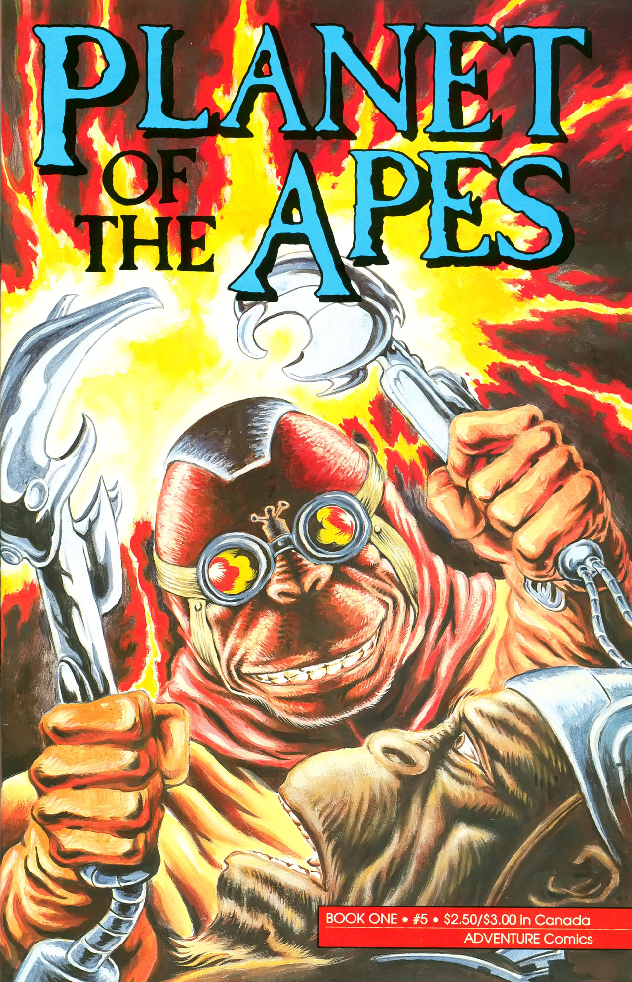 Read online Planet of the Apes (1990) comic -  Issue #5 - 1