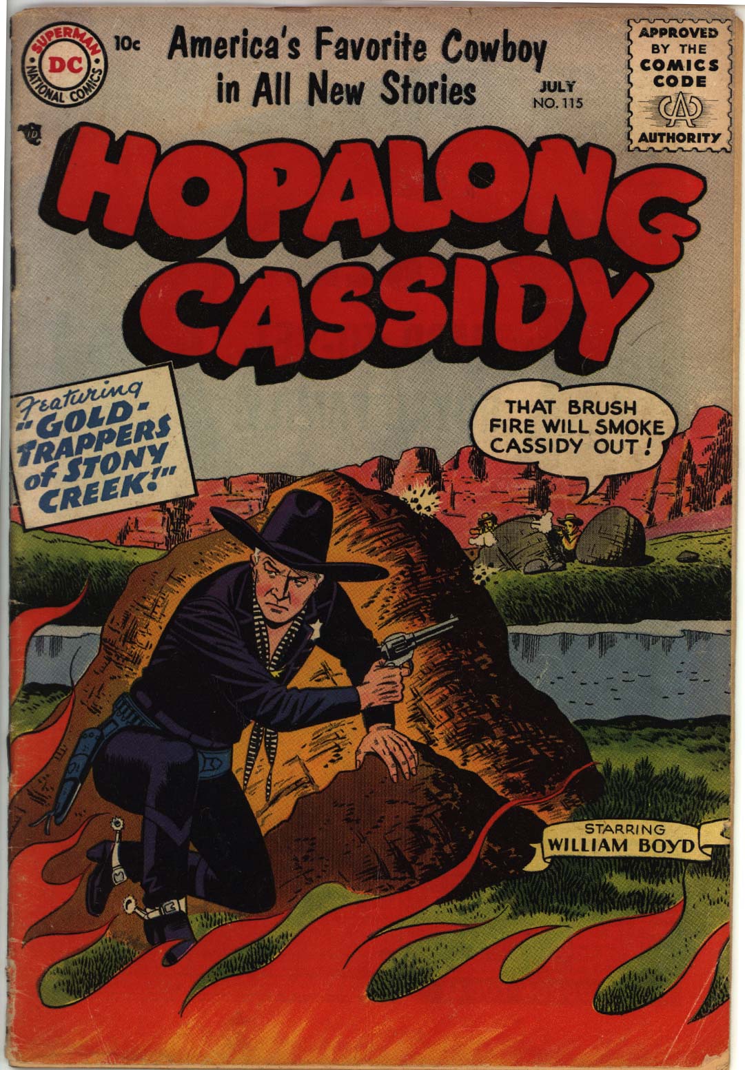 Read online Hopalong Cassidy comic -  Issue #115 - 1