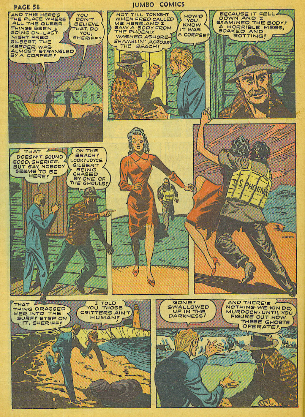 Read online Jumbo Comics comic -  Issue #49 - 60