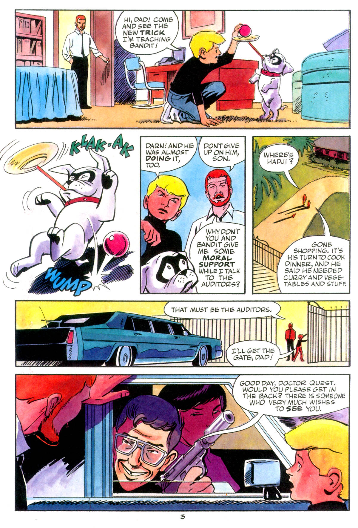 Read online Jonny Quest comic -  Issue #14 - 6