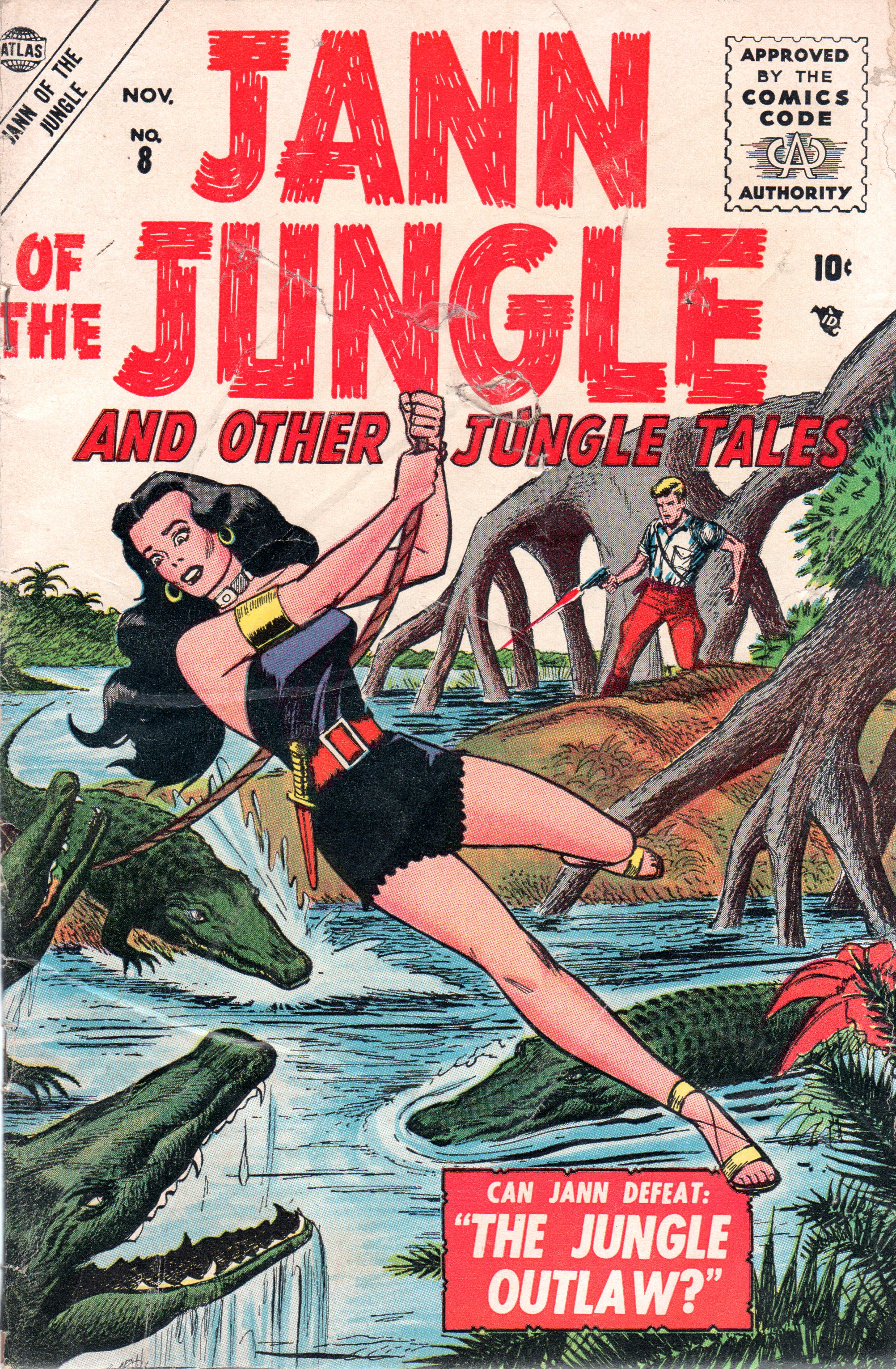 Read online Jann of the Jungle comic -  Issue #8 - 1
