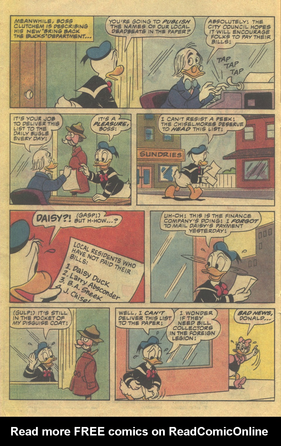 Read online Walt Disney Daisy and Donald comic -  Issue #46 - 8