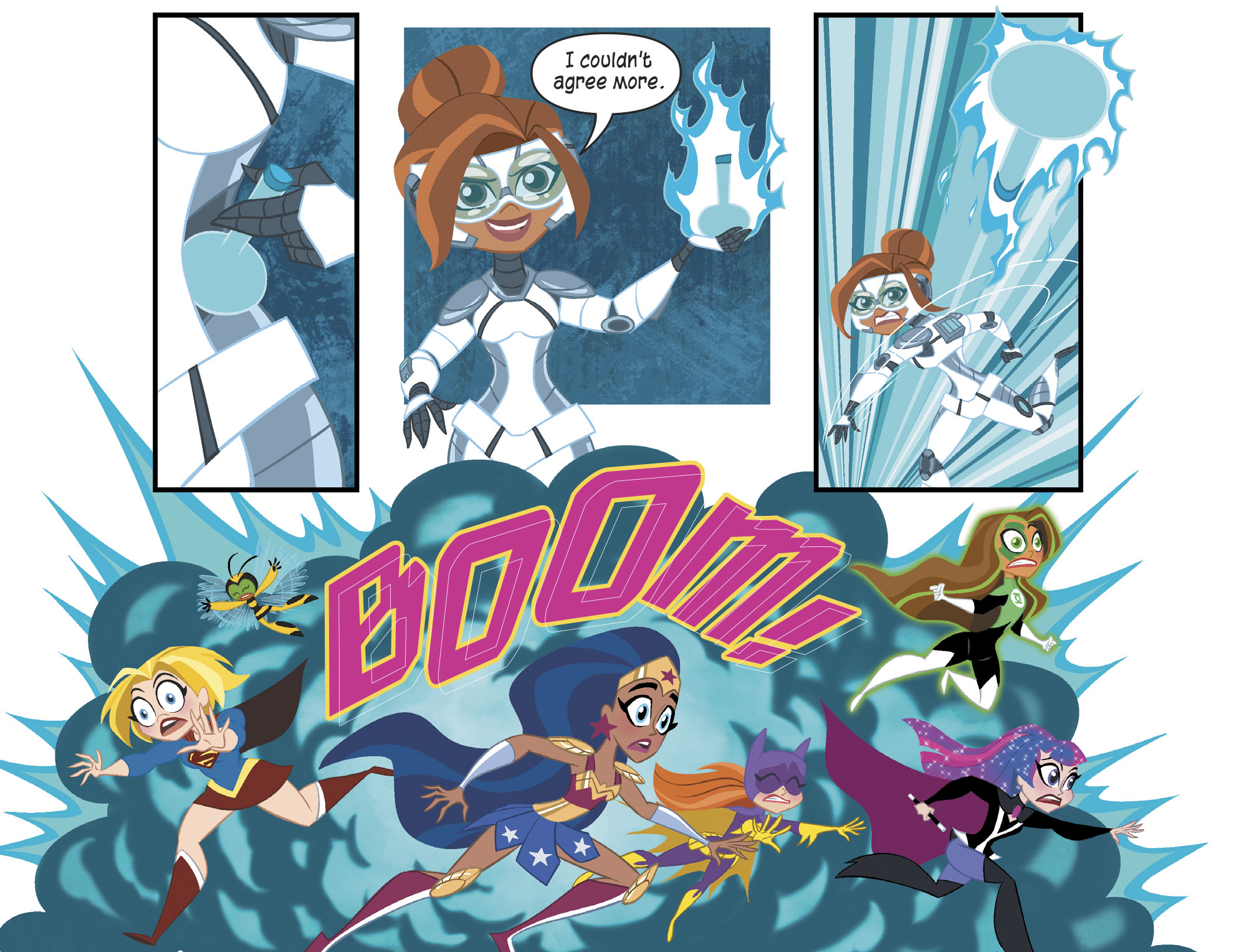 Read online DC Super Hero Girls: Weird Science comic -  Issue #13 - 17