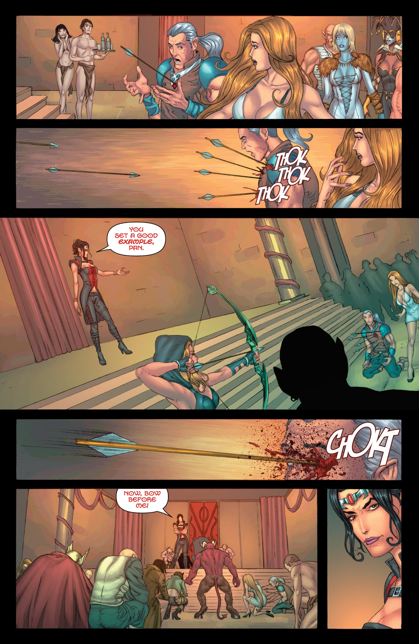 Read online Grimm Fairy Tales presents Realm War Age of Darkness comic -  Issue #4 - 23
