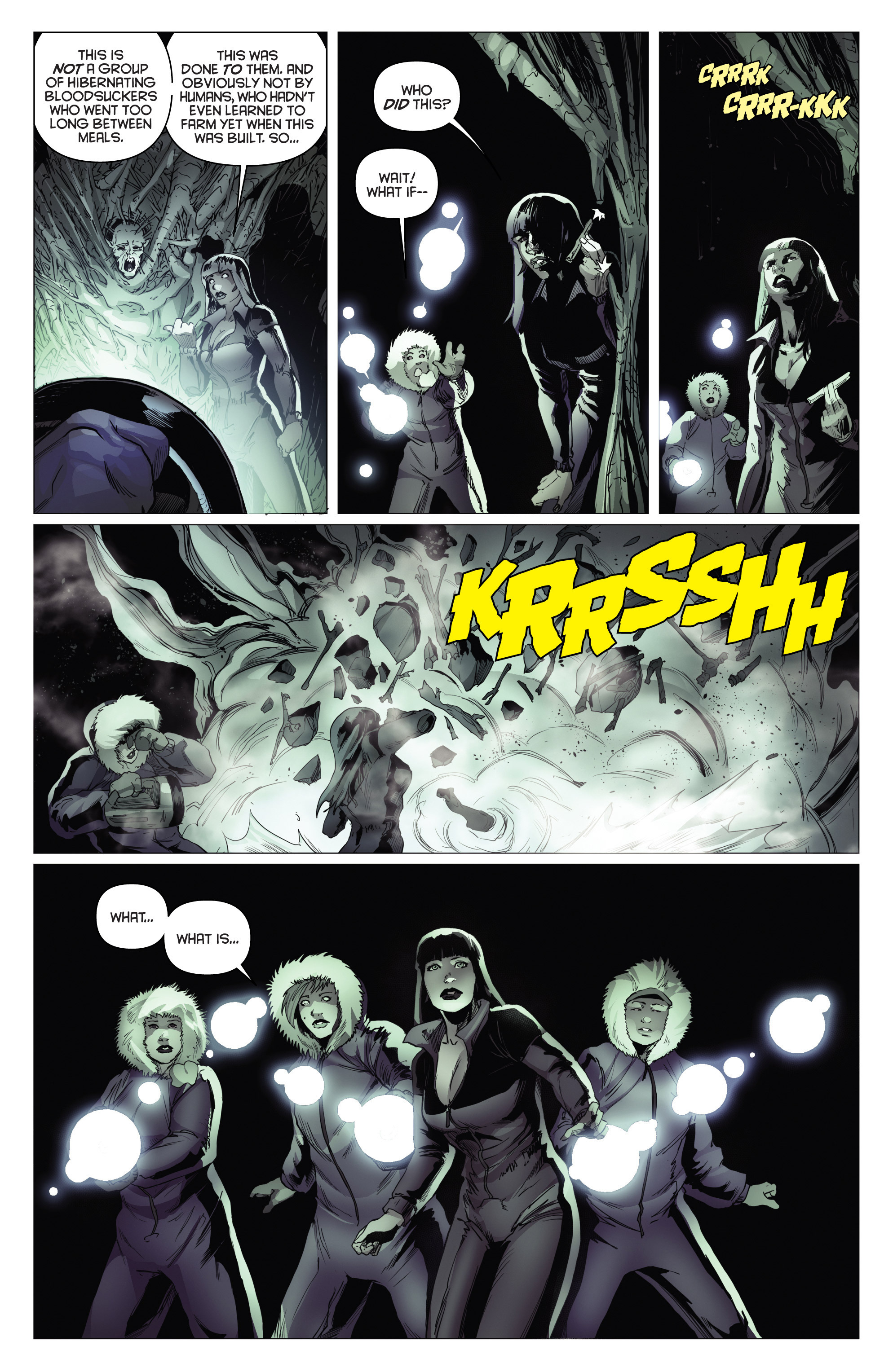Read online Aliens/Vampirella comic -  Issue #1 - 15