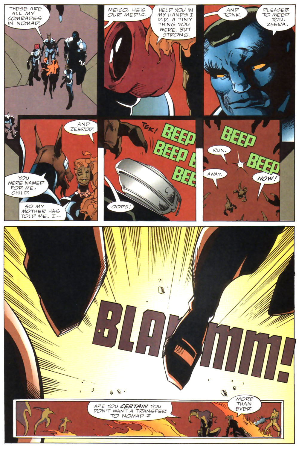 Read online Alien Legion: On the Edge comic -  Issue #3 - 40