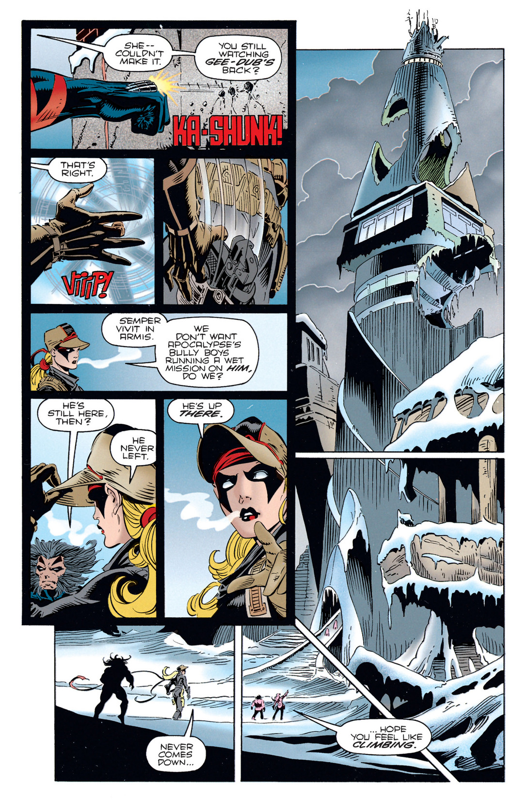 Read online X-Men: The Complete Age of Apocalypse Epic comic -  Issue # TPB 3 - 185