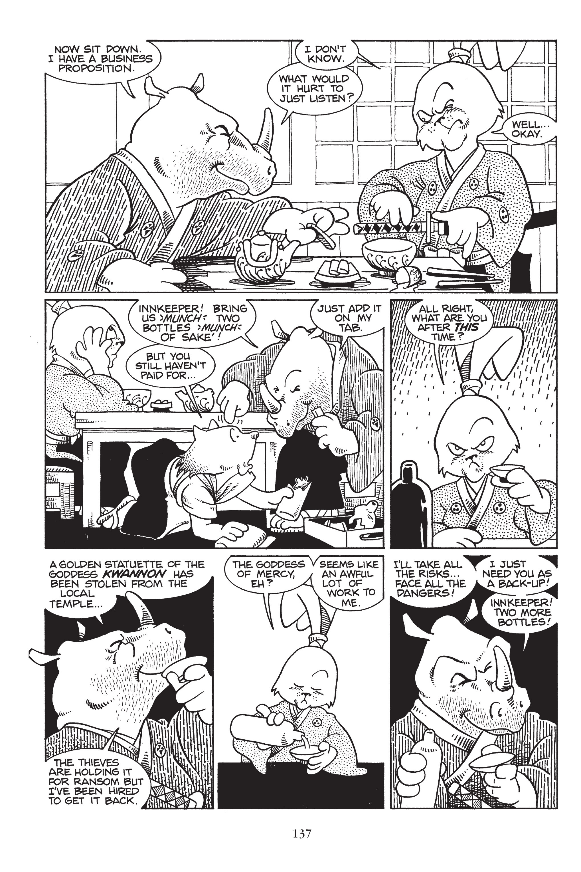 Read online Usagi Yojimbo (1987) comic -  Issue # _TPB 1 - 133