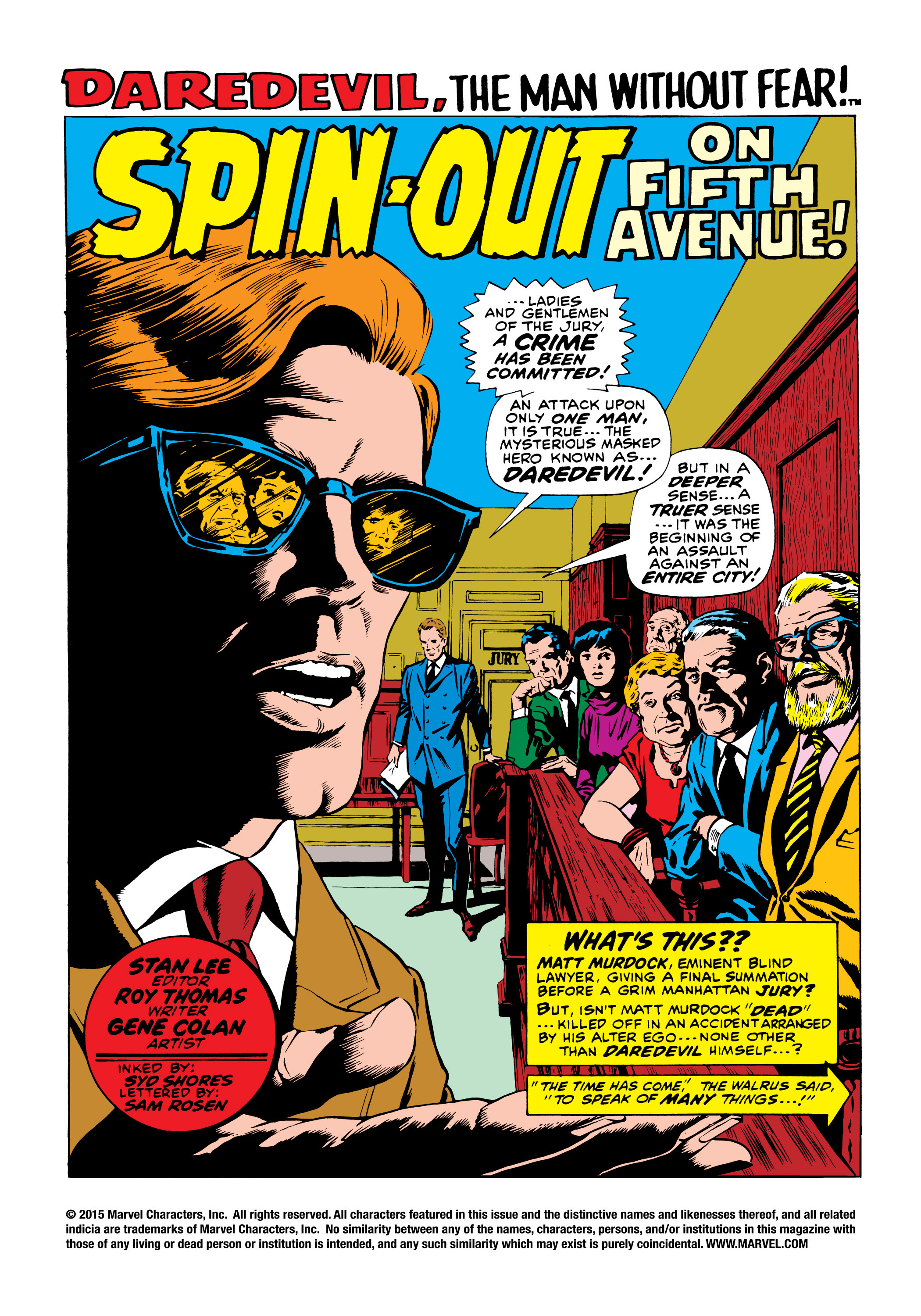 Read online Marvel Masterworks: Daredevil comic -  Issue # TPB 6 (Part 1) - 91