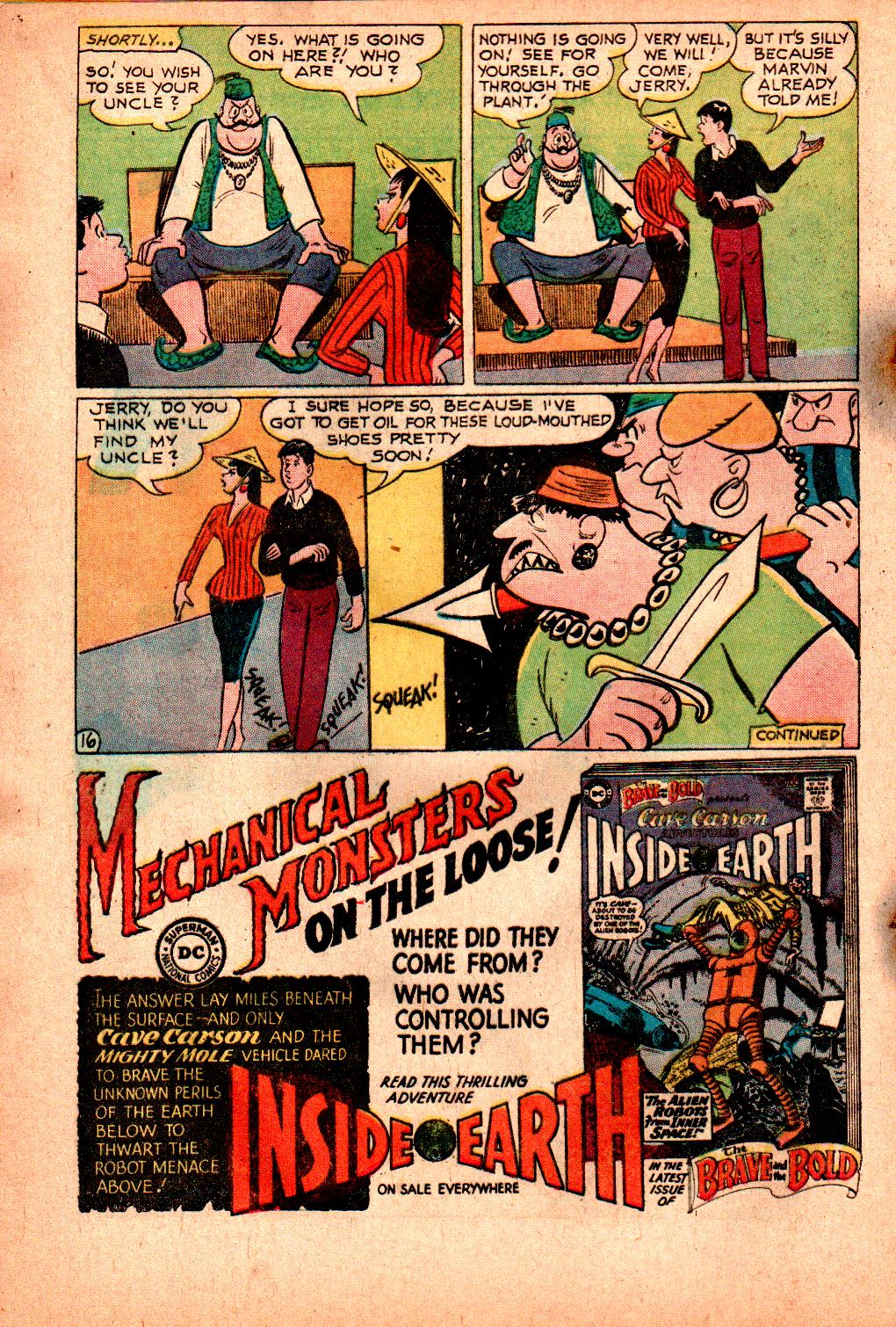 Read online The Adventures of Jerry Lewis comic -  Issue #62 - 20