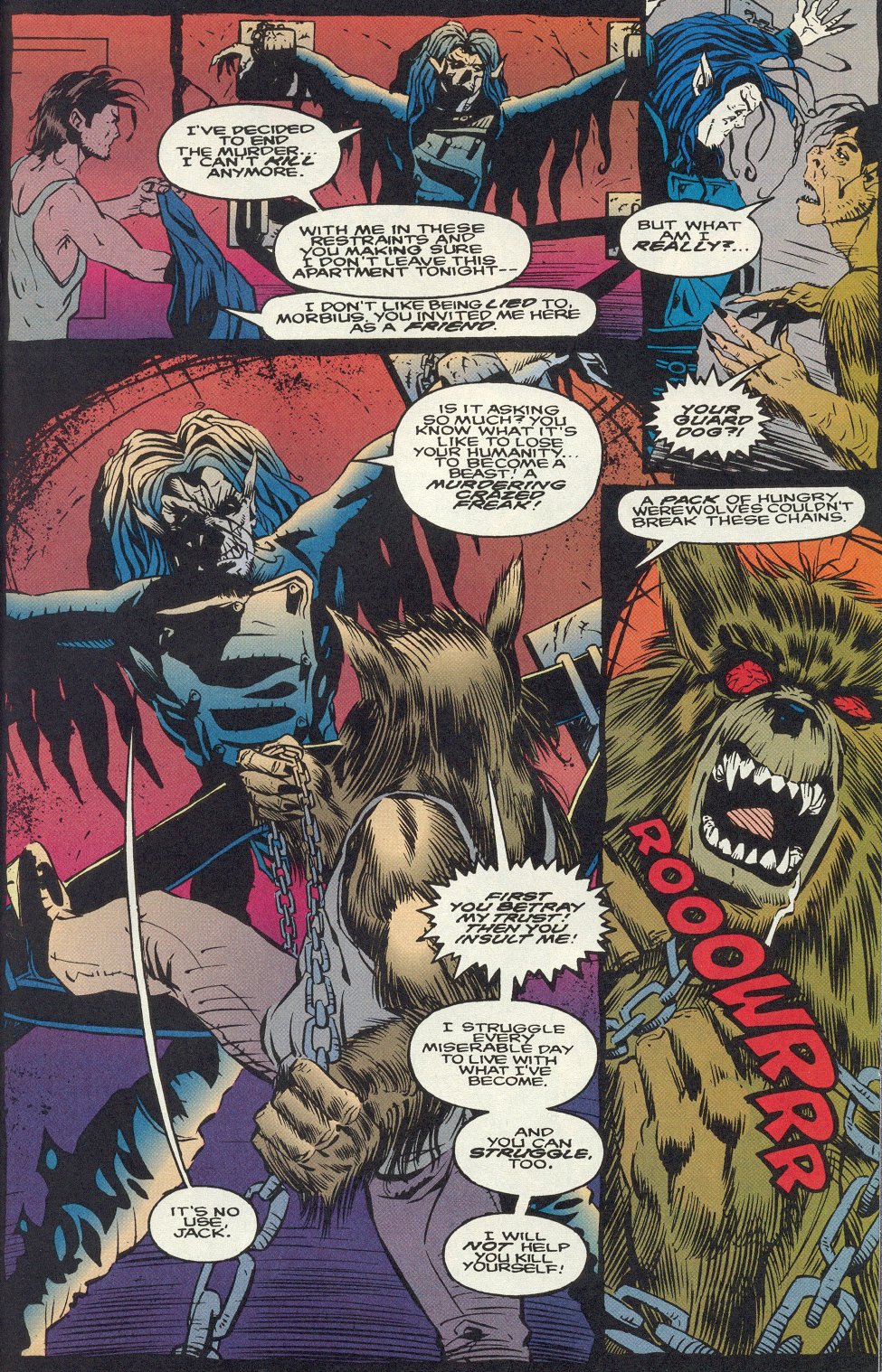 Read online Morbius: The Living Vampire (1992) comic -  Issue #28 - 16