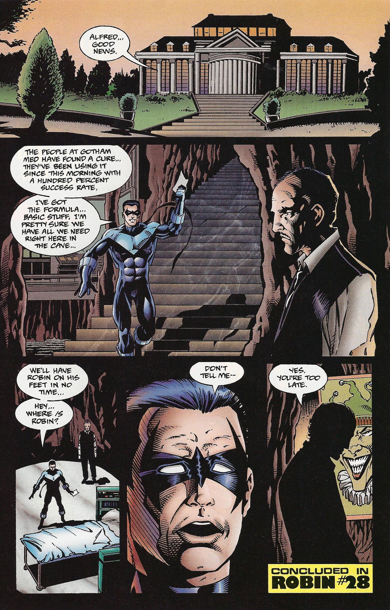 Read online Batman: Contagion comic -  Issue #10 - 32