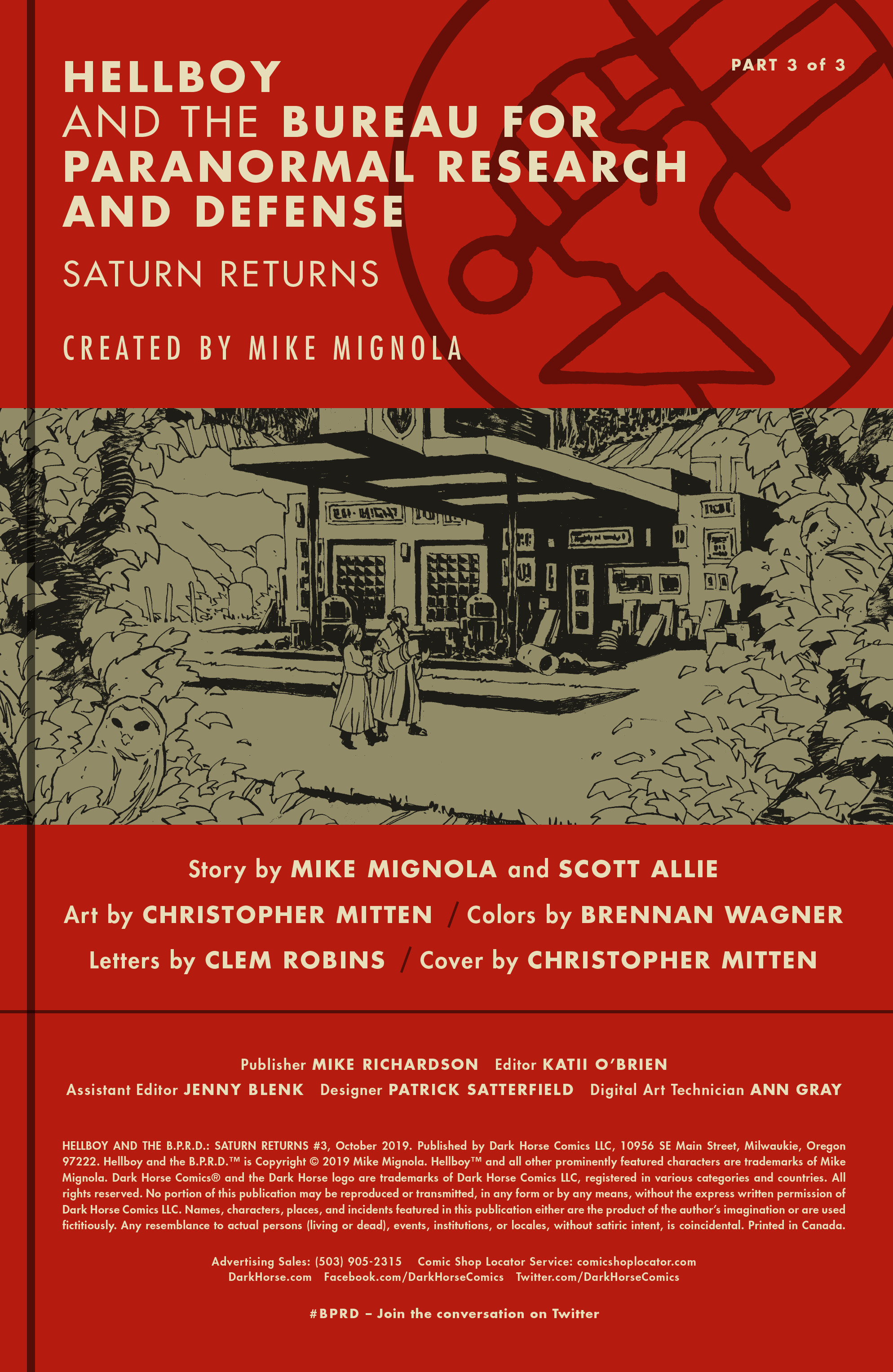 Read online Hellboy and the B.P.R.D.: Saturn Returns comic -  Issue #3 - 2