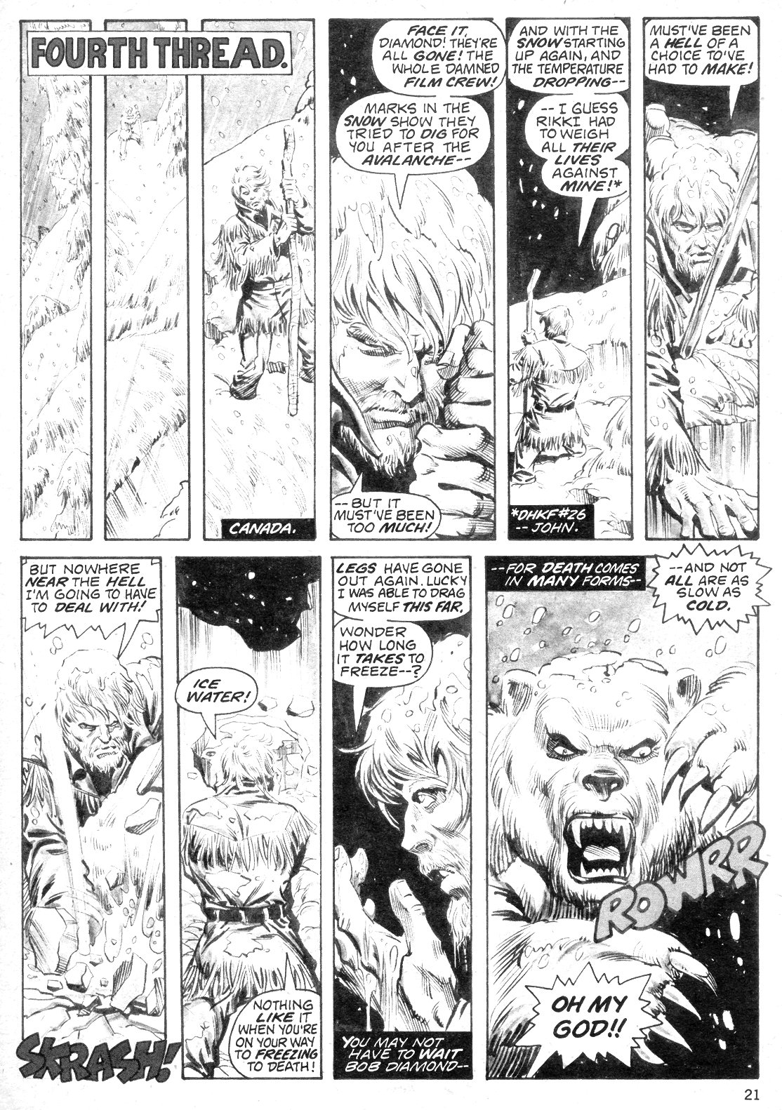 Read online The Deadly Hands of Kung Fu comic -  Issue #30 - 21