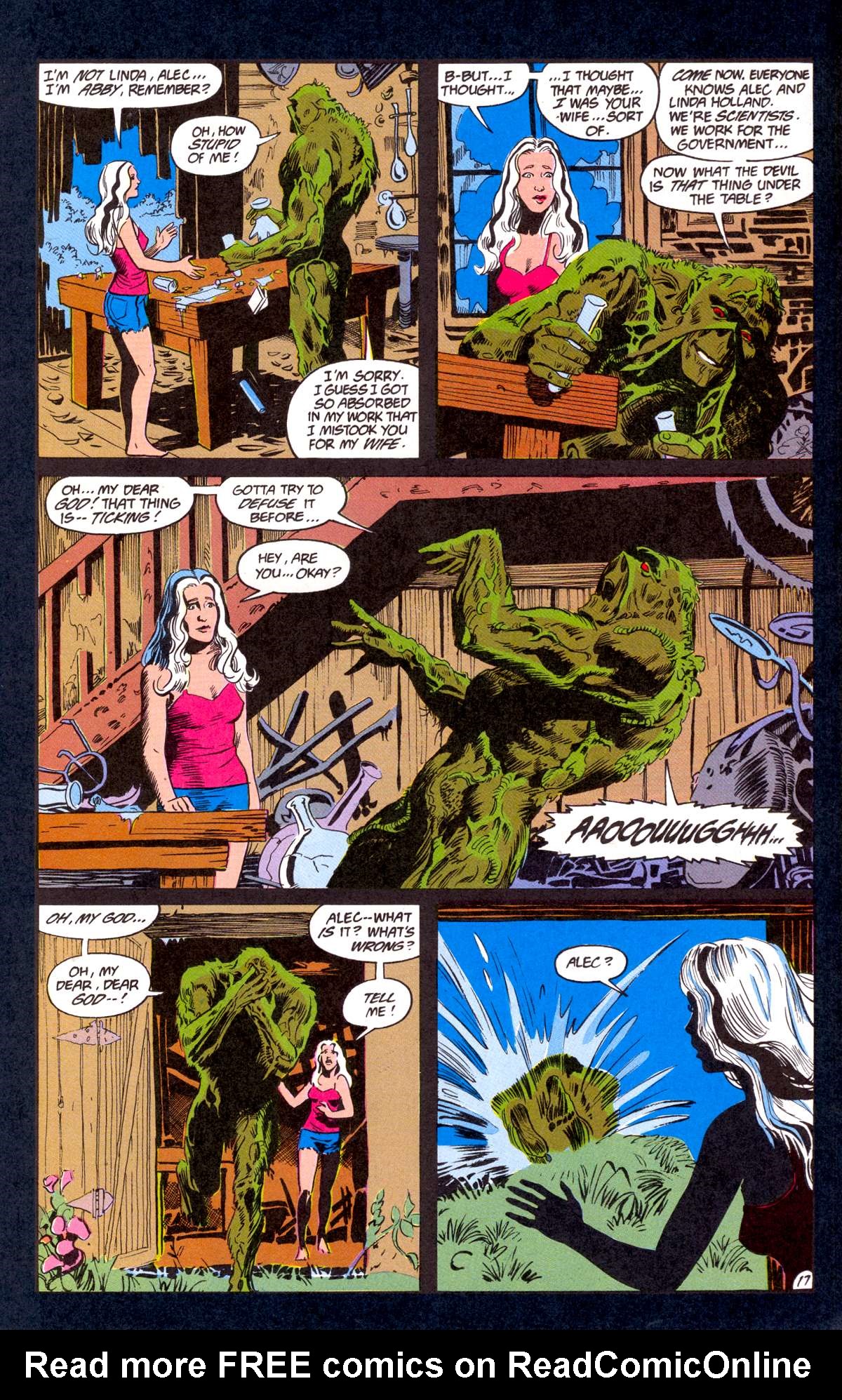 Read online Swamp Thing (1982) comic -  Issue # _Annual 3 - 18