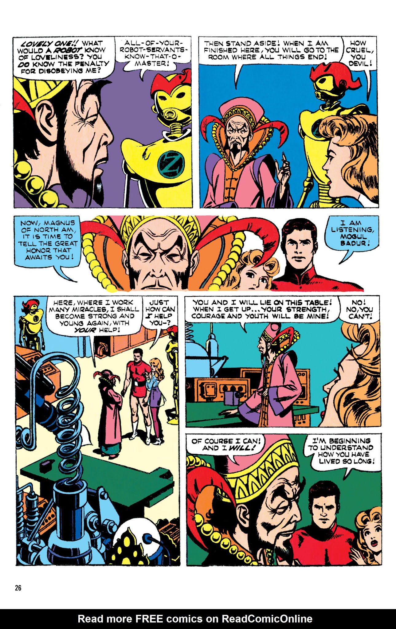 Read online Magnus, Robot Fighter Archives comic -  Issue # TPB 3 (Part 1) - 28