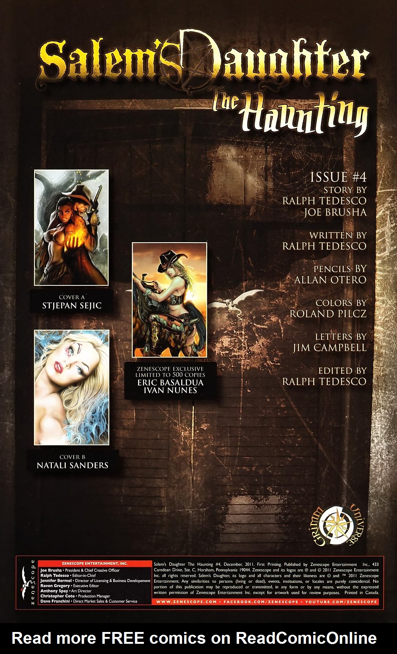 Read online Salem's Daughter: The Haunting comic -  Issue #4 - 3