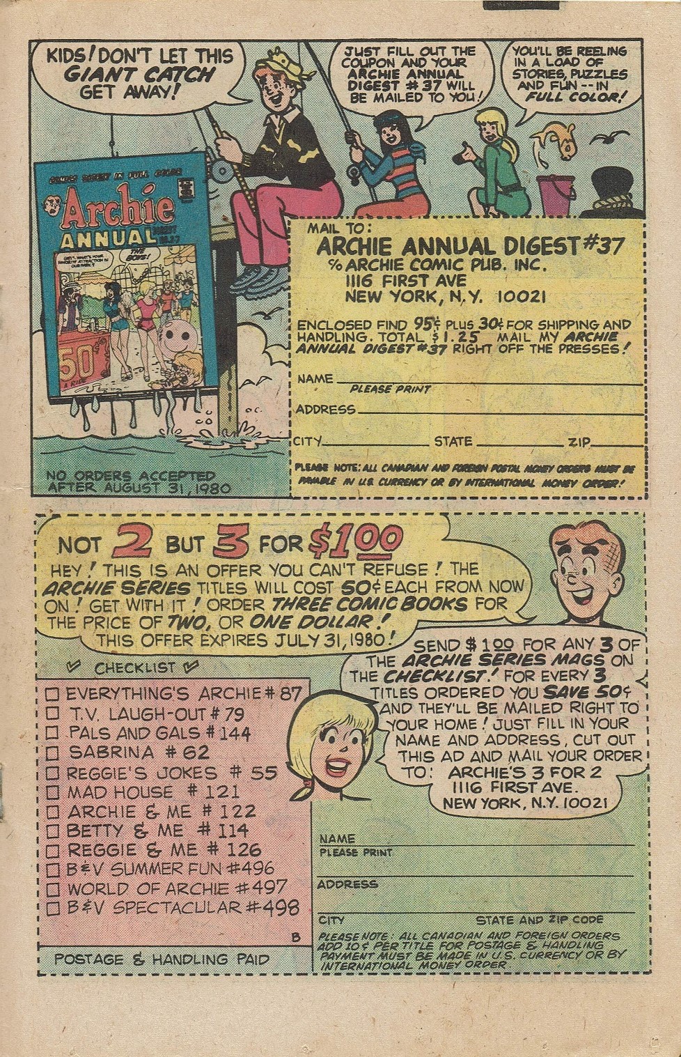 Read online Archie's Joke Book Magazine comic -  Issue #271 - 19