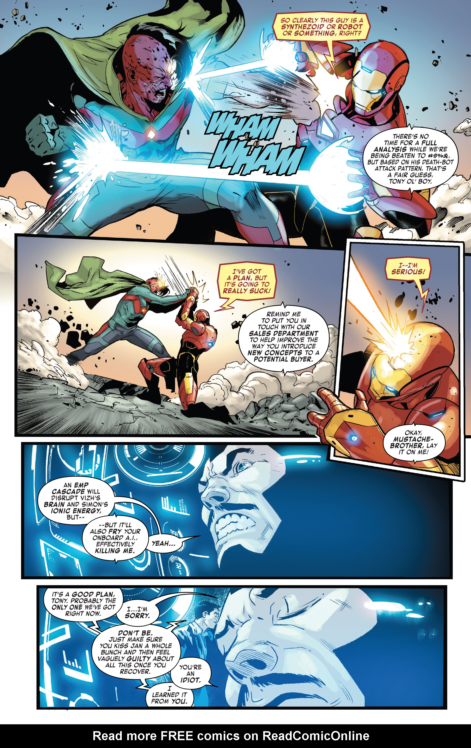 Read online Tony Stark: Iron Man comic -  Issue #15 - 18