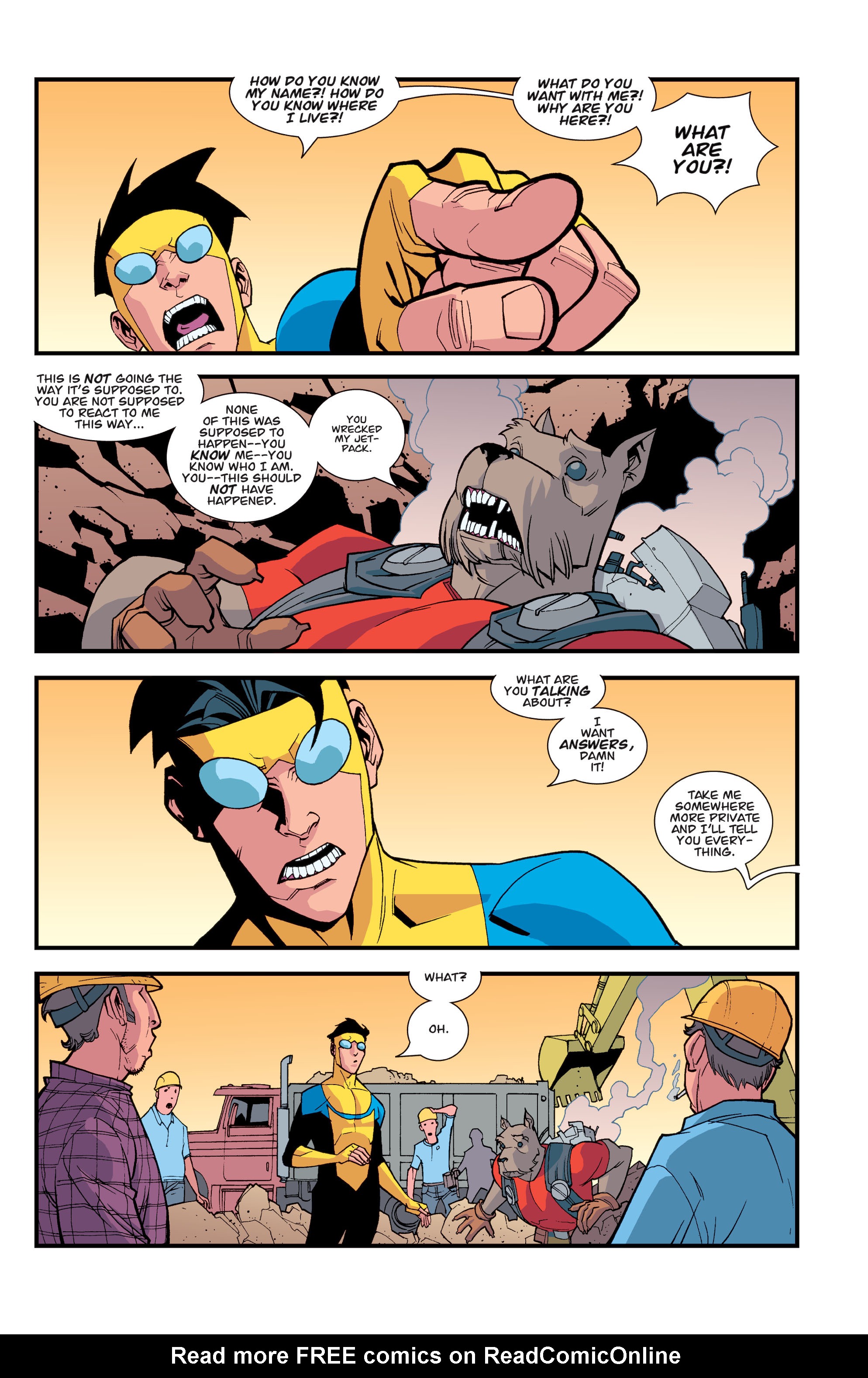 Read online Invincible comic -  Issue # _TPB 6 - A Different World - 21