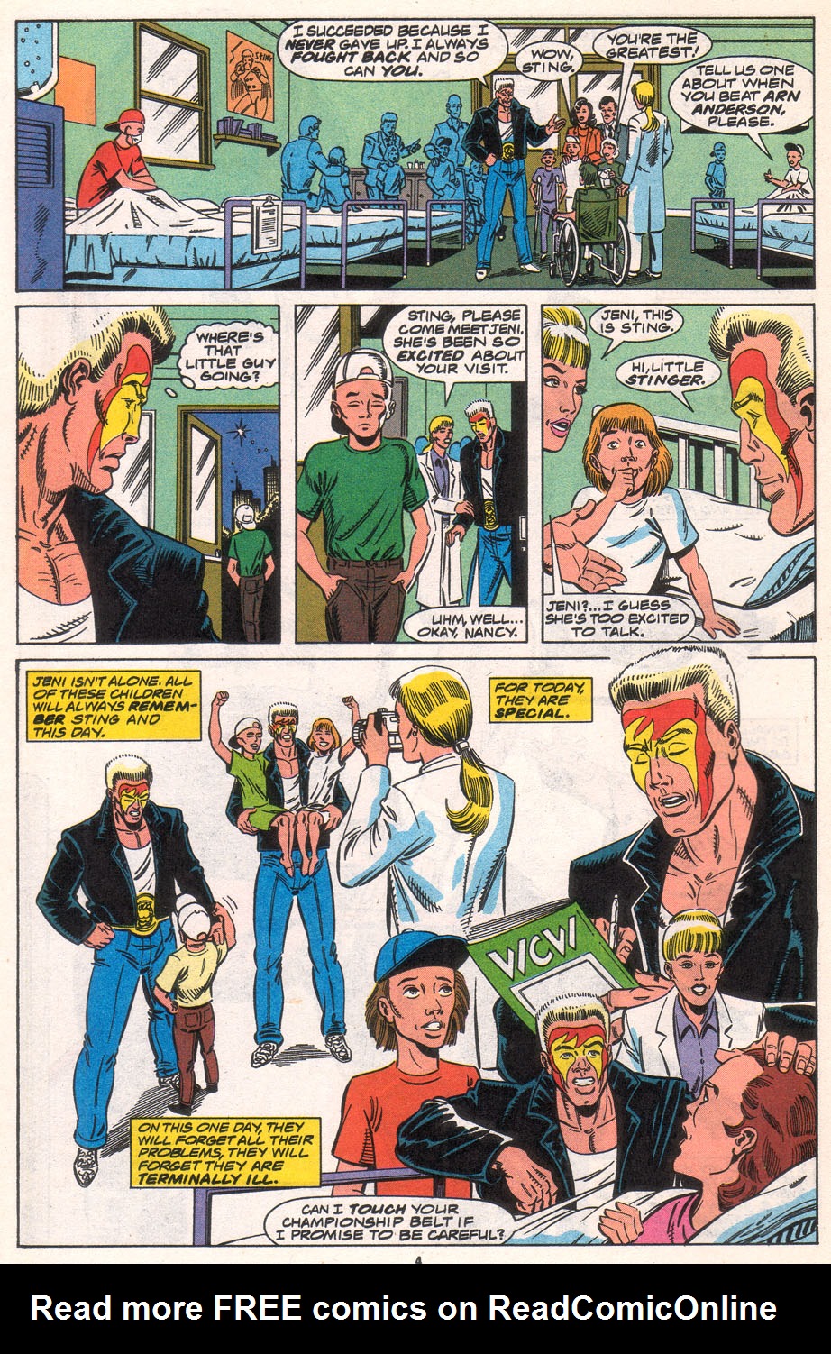 Read online WCW World Championship Wrestling comic -  Issue #8 - 6