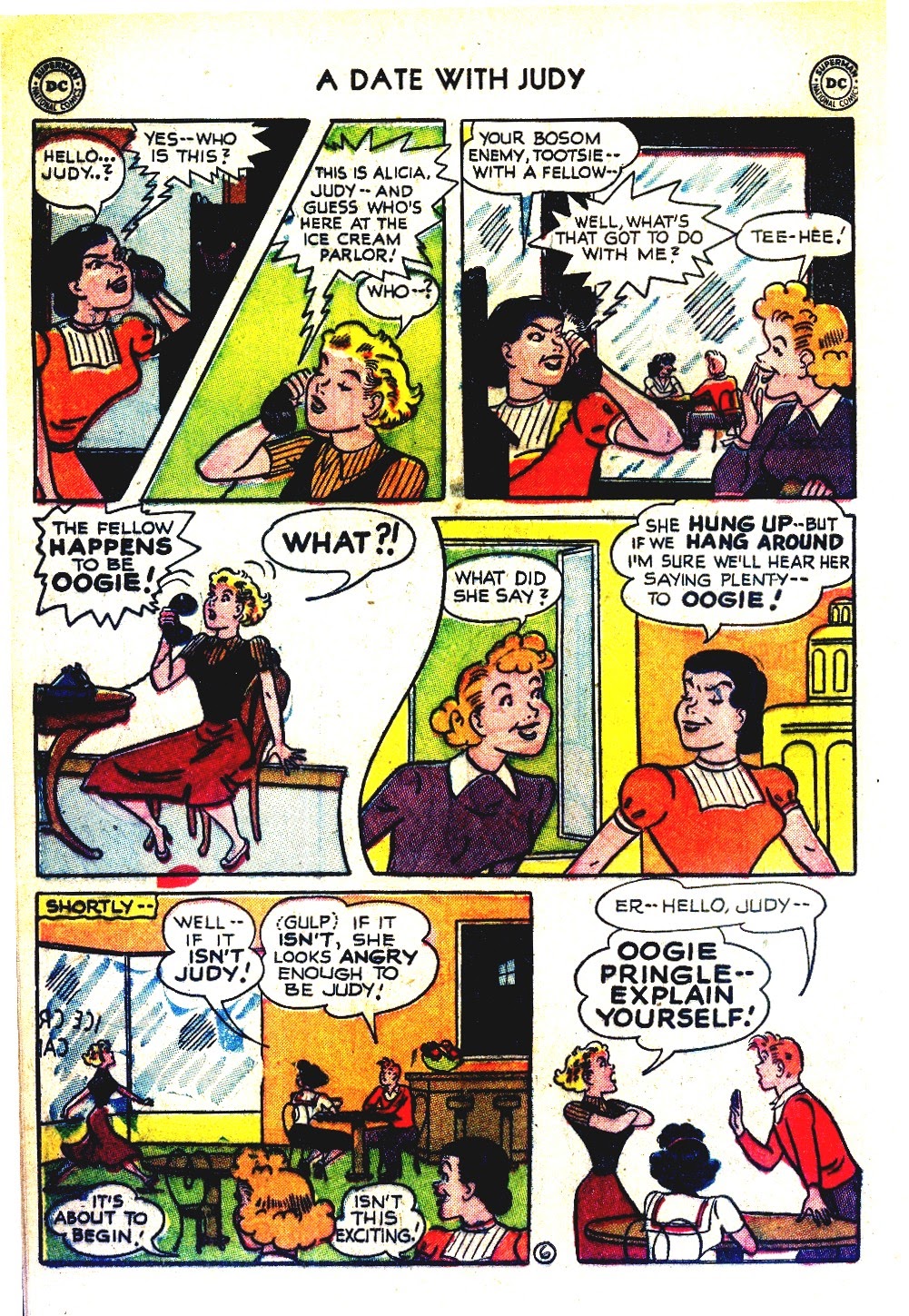Read online A Date with Judy comic -  Issue #39 - 38