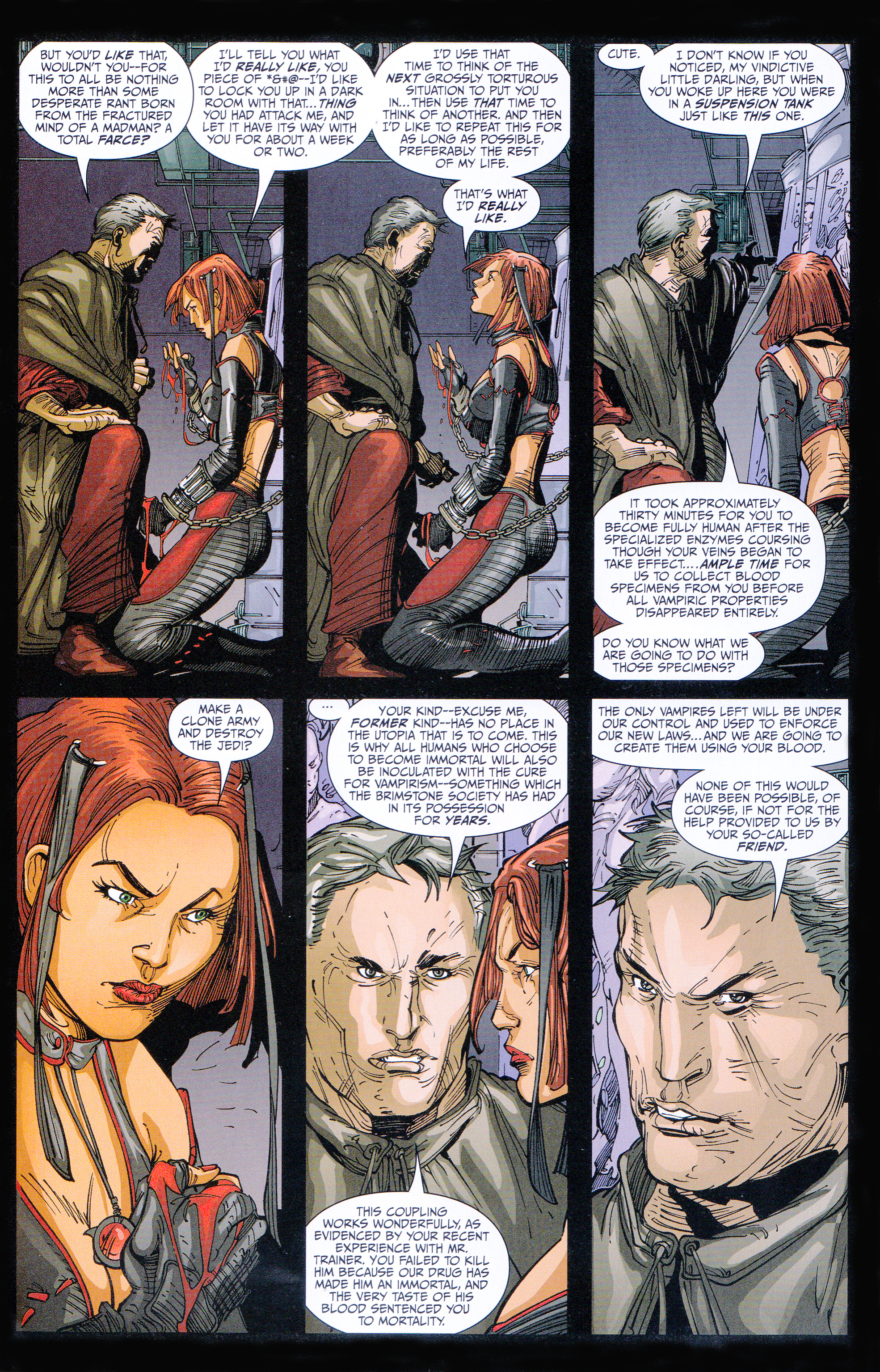 Read online BloodRayne: Red Blood Run comic -  Issue #3 - 7