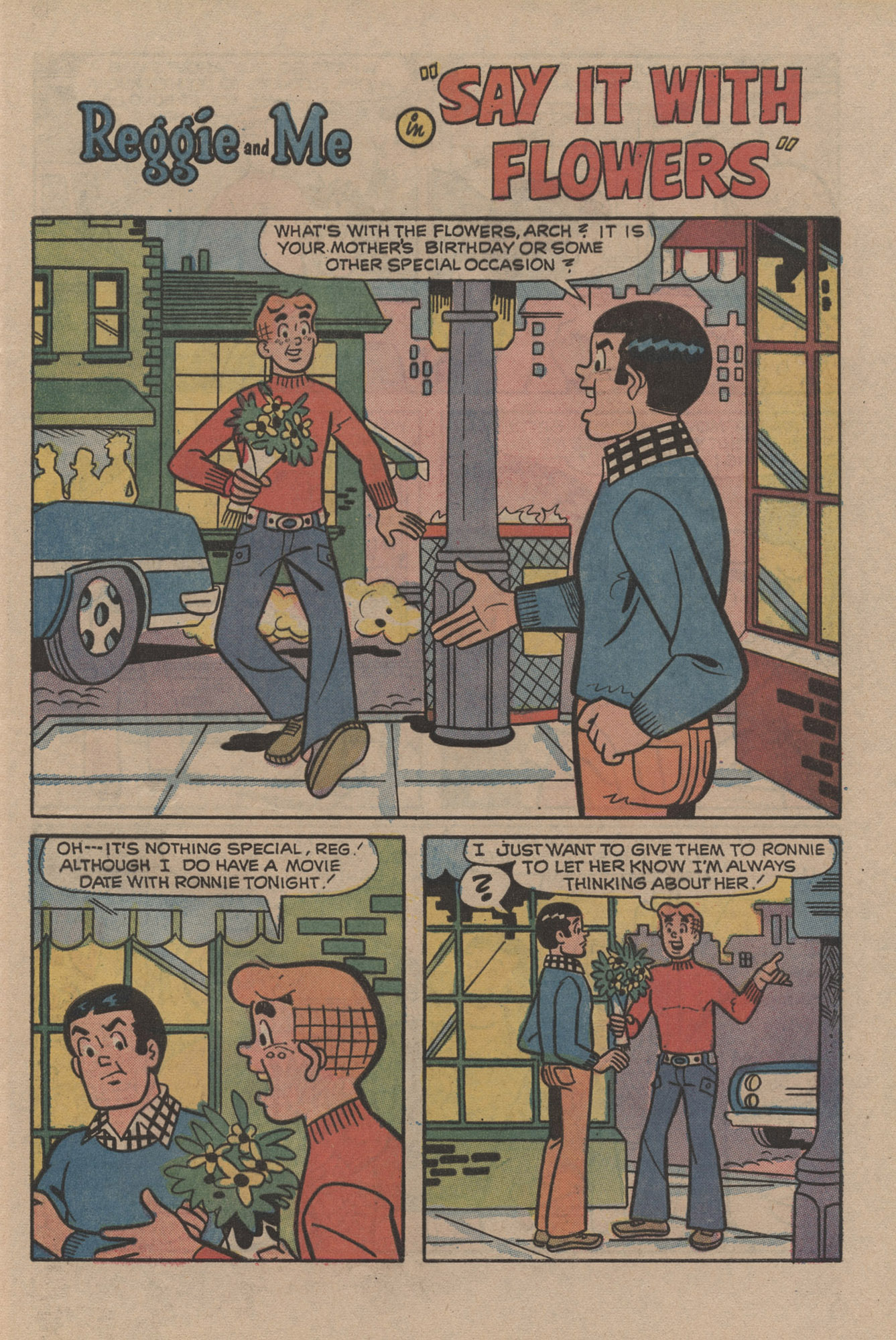 Read online Reggie and Me (1966) comic -  Issue #67 - 21