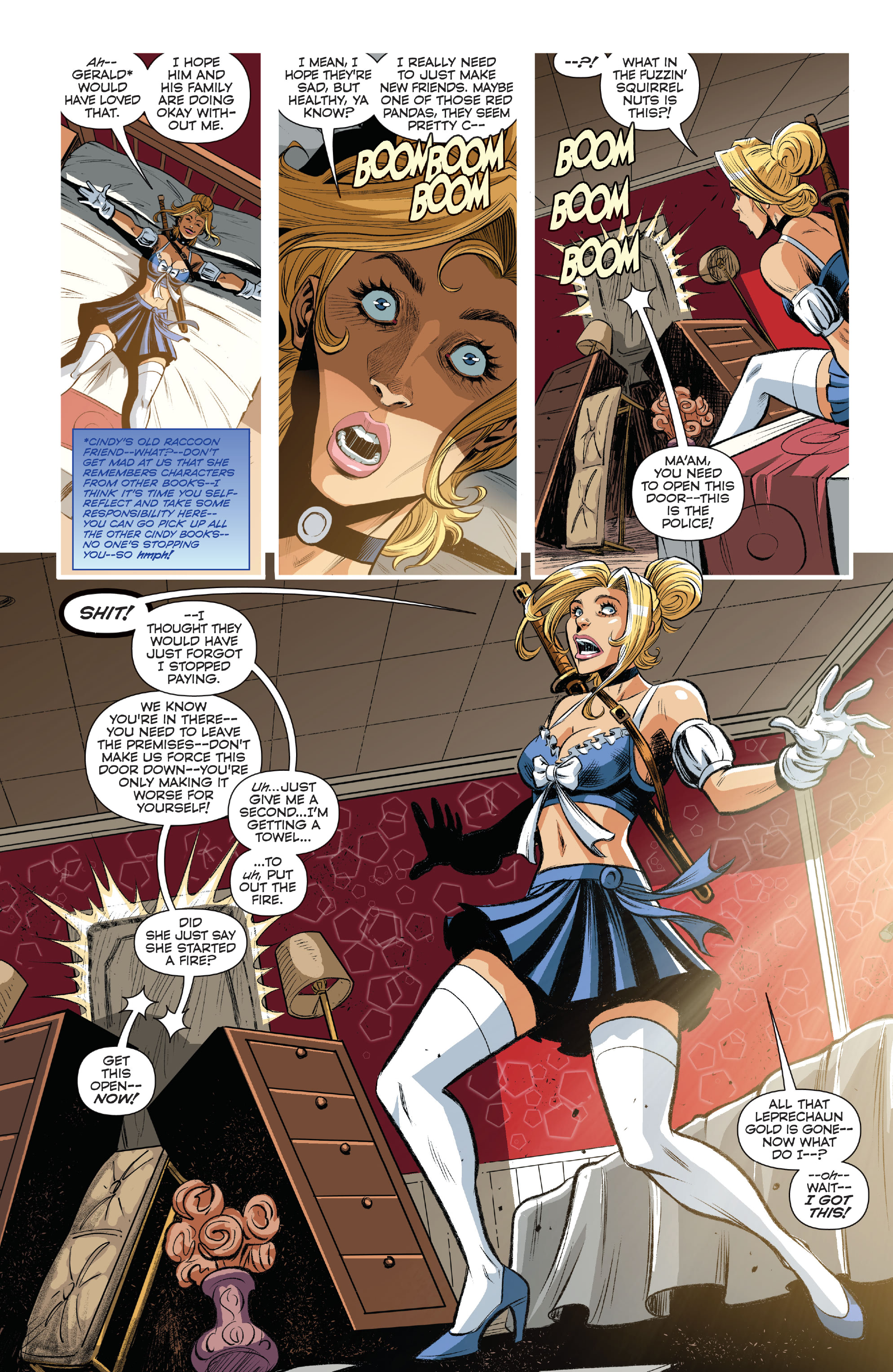 Read online Cinderella vs The Queen of Hearts comic -  Issue #1 - 9