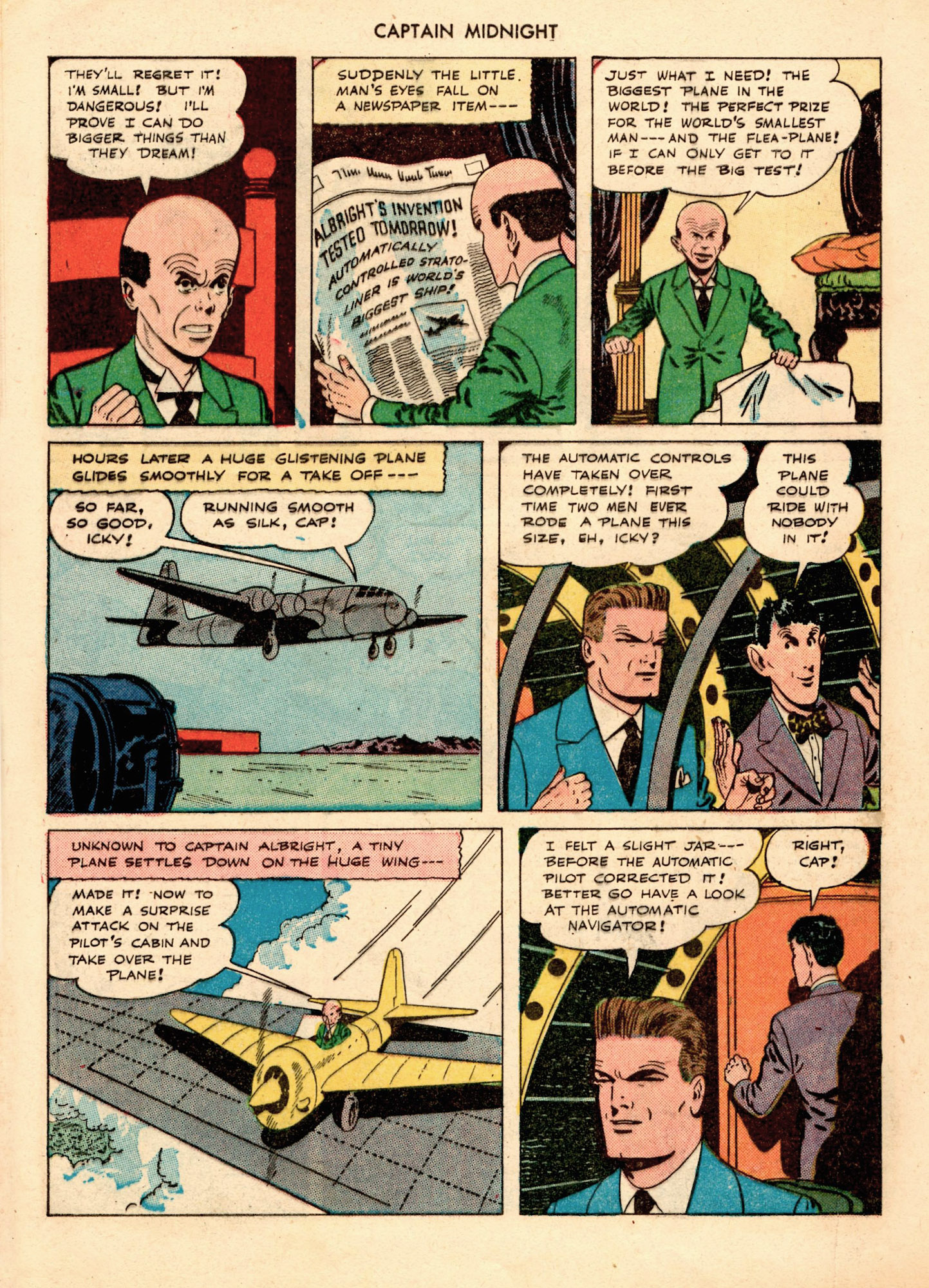 Read online Captain Midnight (1942) comic -  Issue #34 - 28