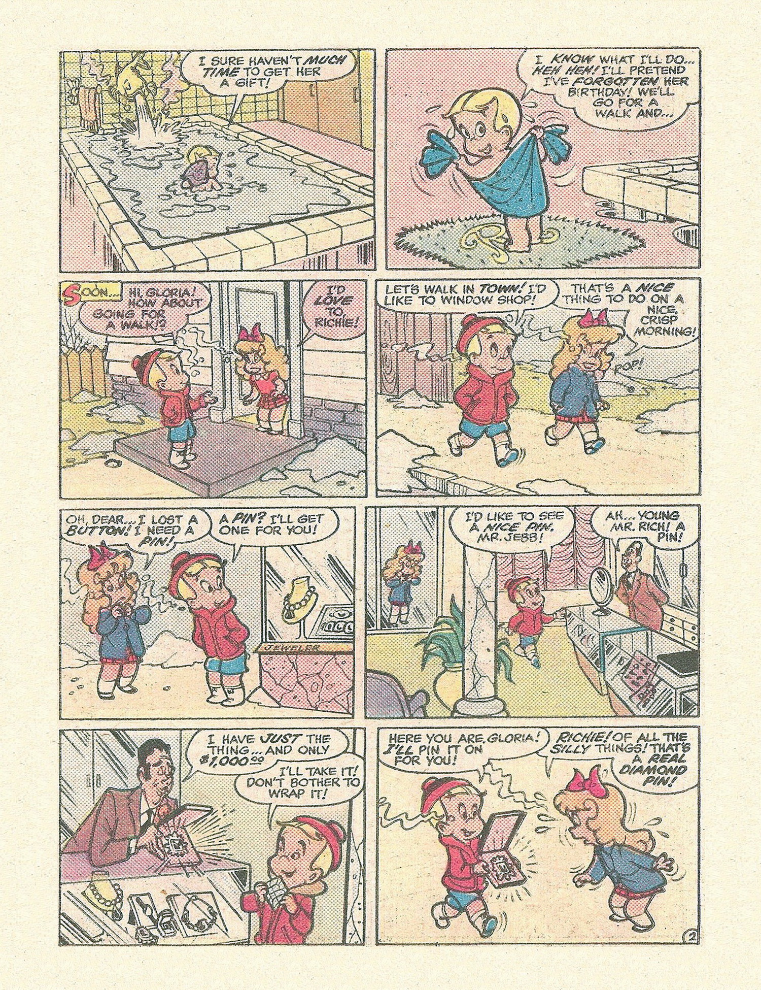 Read online Richie Rich Digest Stories comic -  Issue #13 - 6