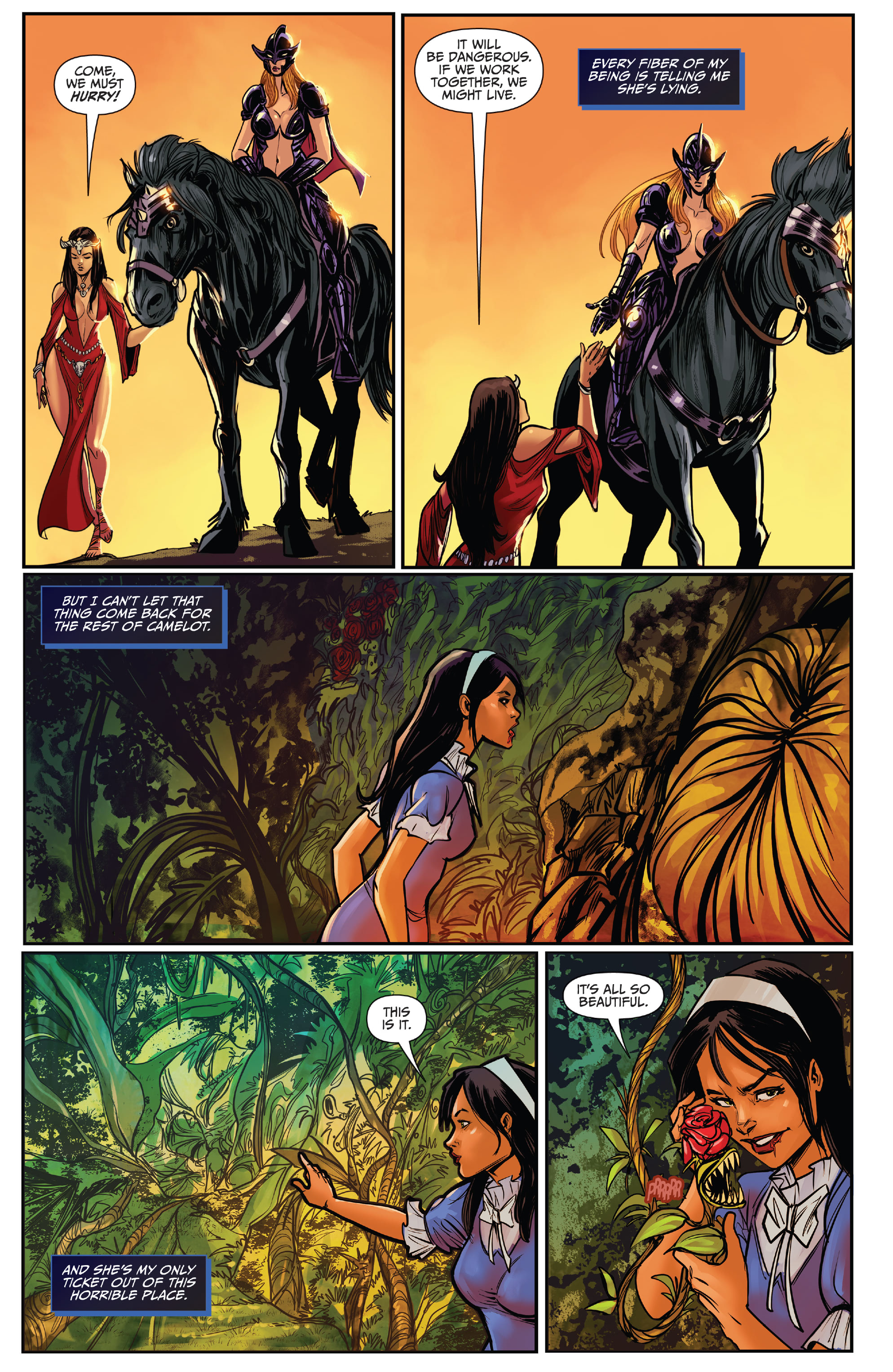Read online Myths & Legends Quarterly: Black Knight – Fate of Legends comic -  Issue # Full - 30