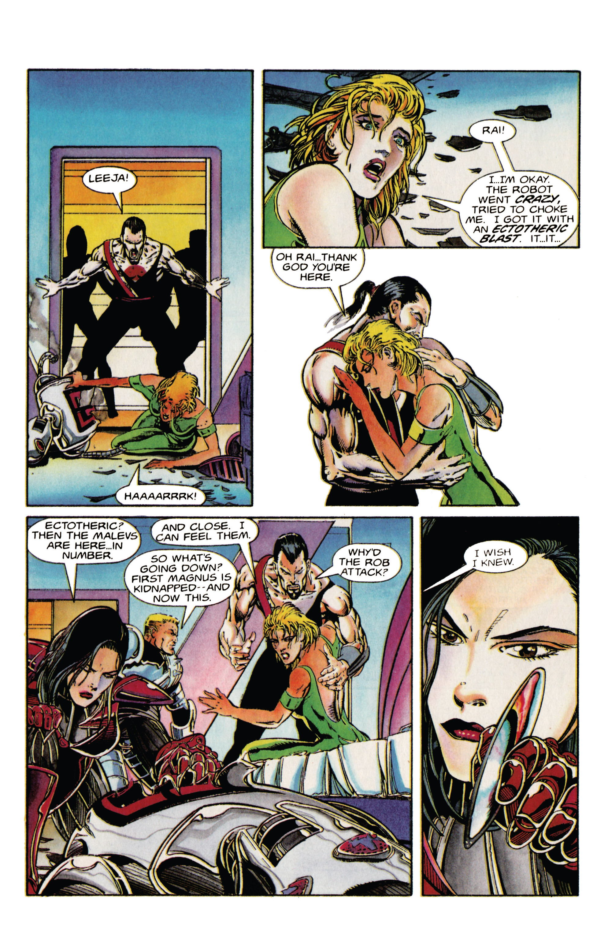 Read online Rai (1992) comic -  Issue #19 - 7