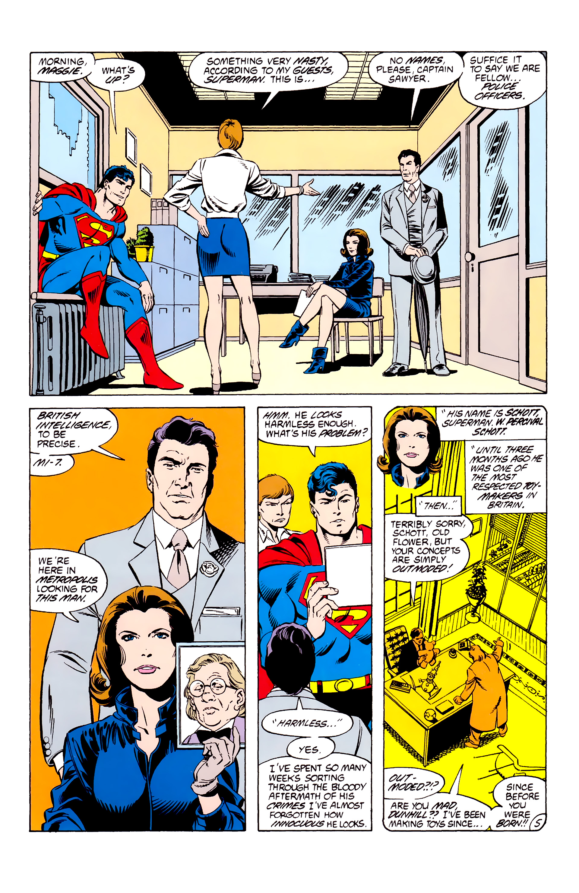 Read online Superman (1987) comic -  Issue #13 - 5